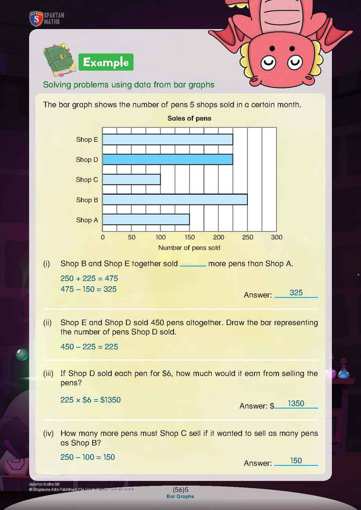 Spartan Maths Primary 3B (Levels 56 to 63)