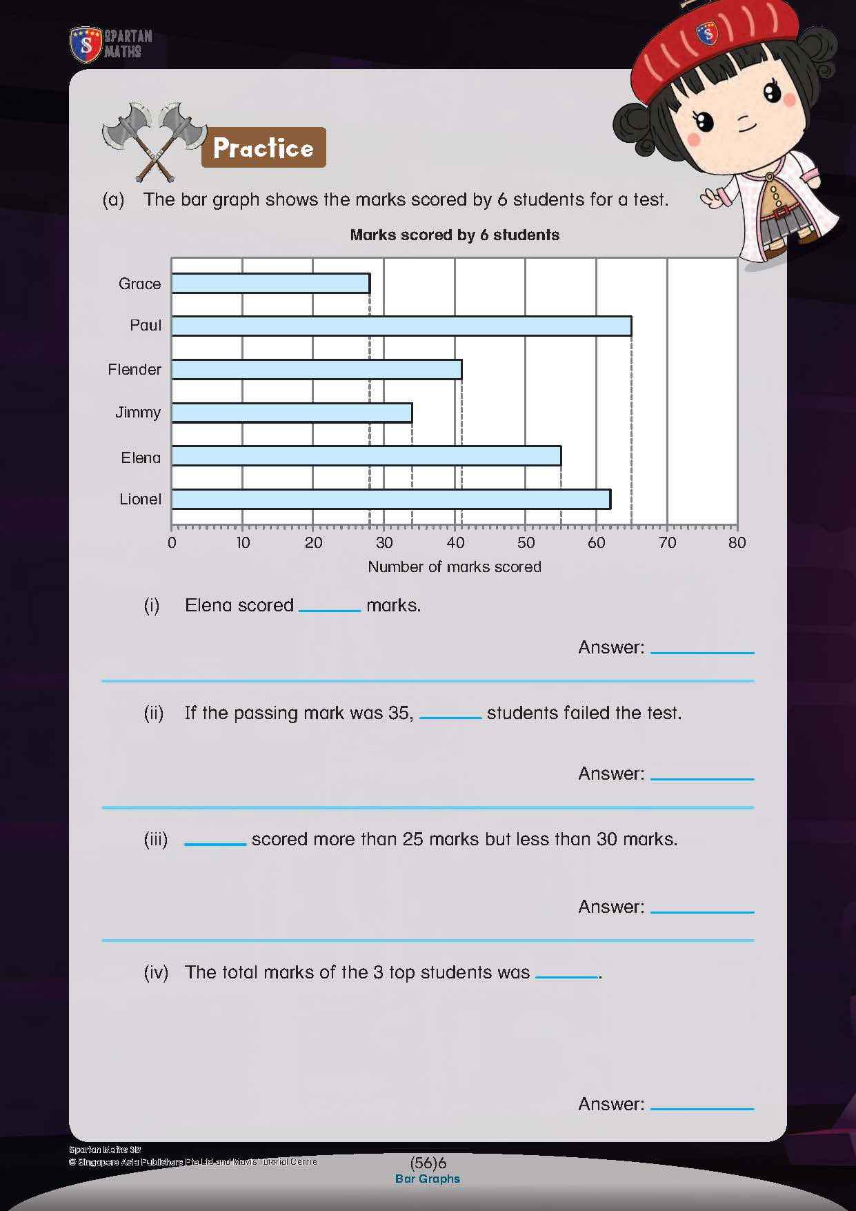 Spartan Maths Primary 3B (Levels 56 to 63)