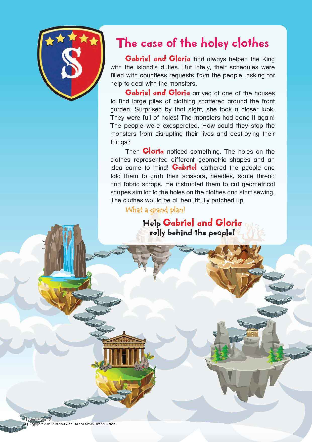 Spartan Maths Primary 4A (Levels 64 to 74)