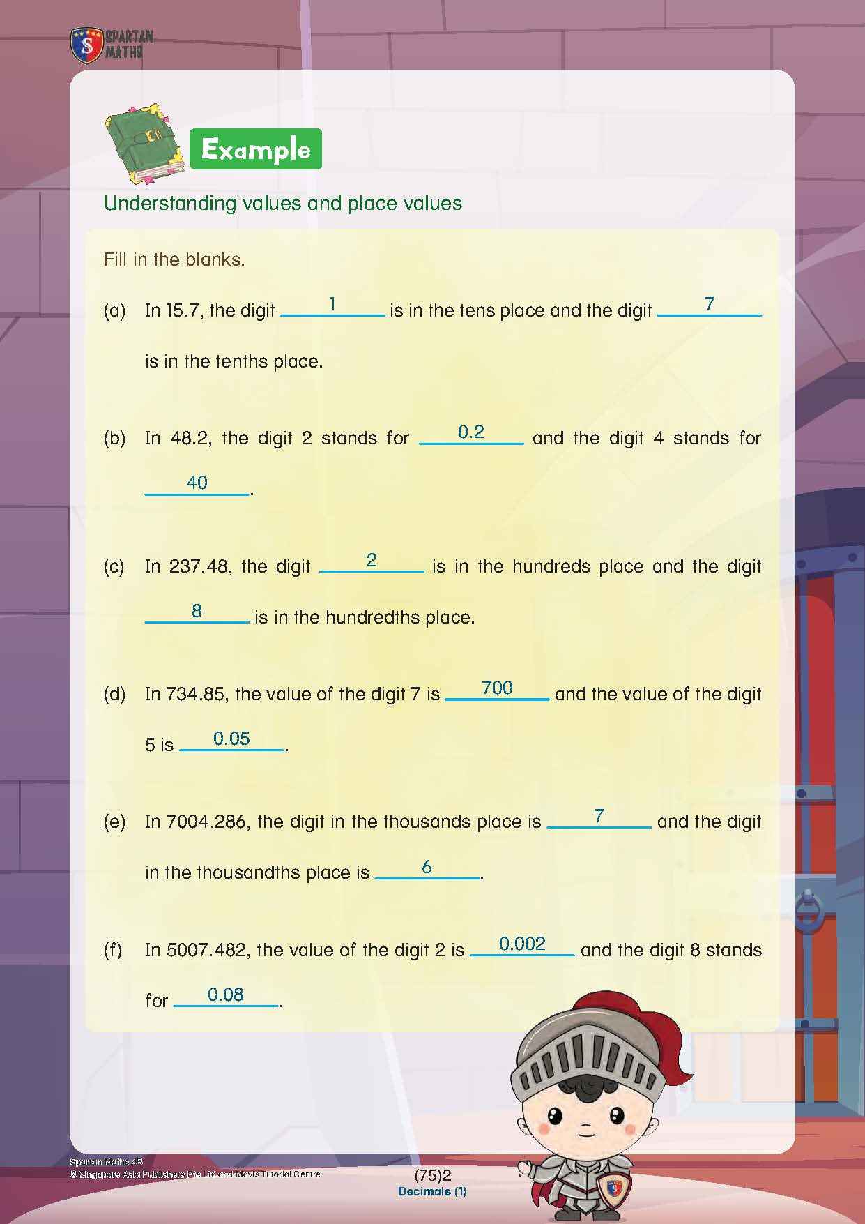Spartan Maths Primary 4B (Levels 75 to 83)