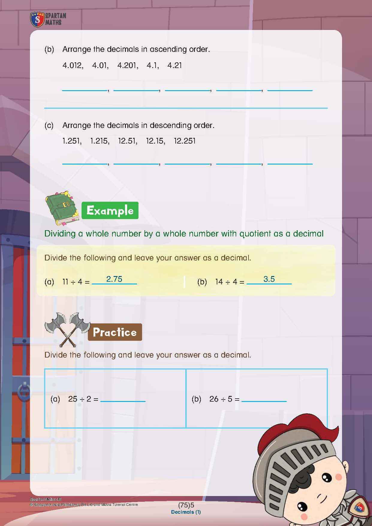 Spartan Maths Primary 4B (Levels 75 to 83)