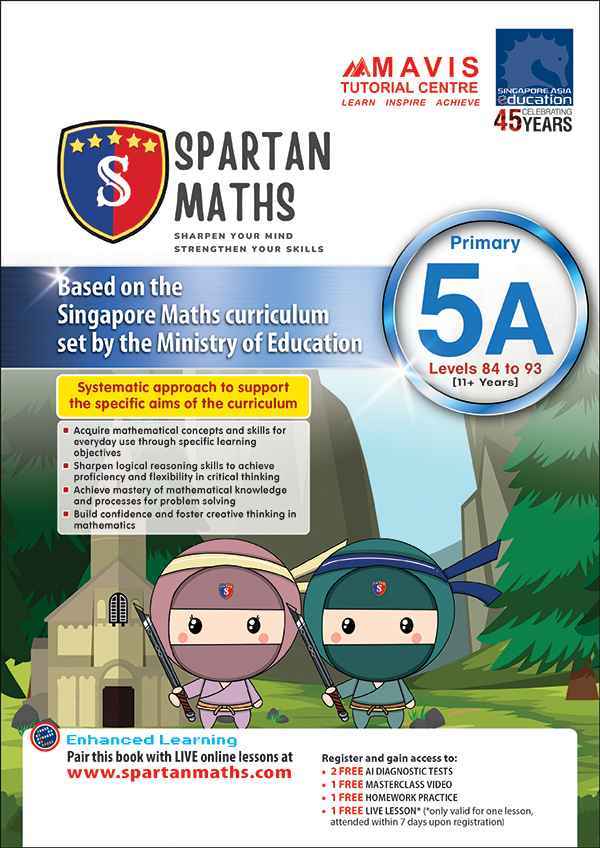 Spartan Maths Primary 5A (Levels 84 to 93)