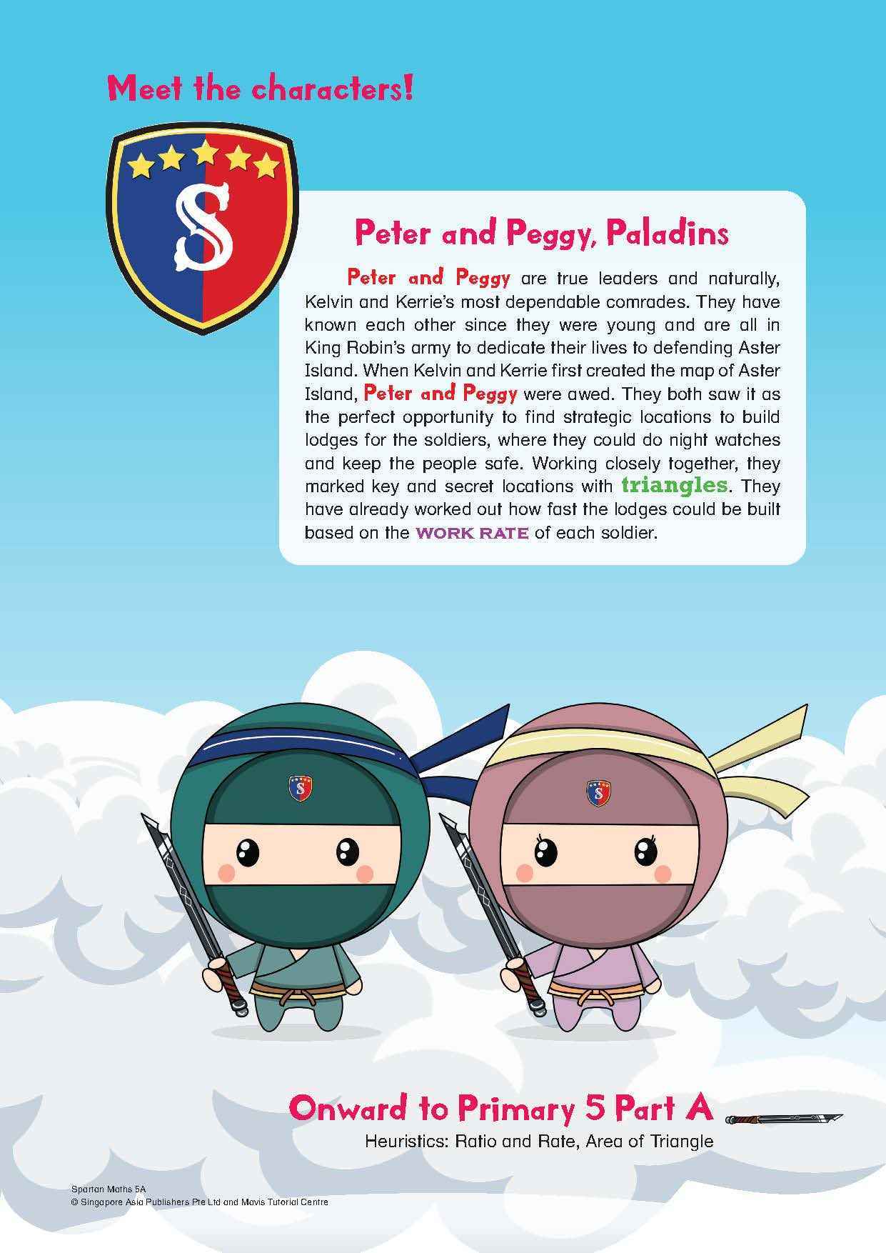 Spartan Maths Primary 5A (Levels 84 to 93)