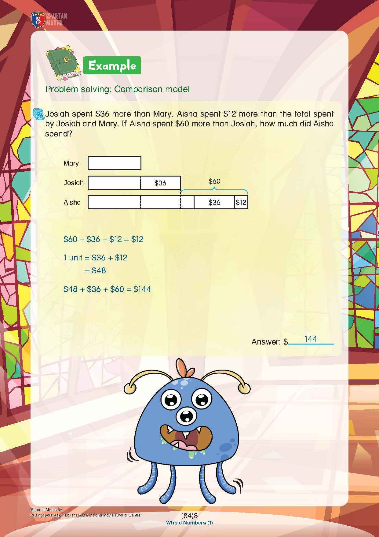 Spartan Maths Primary 5A (Levels 84 to 93)