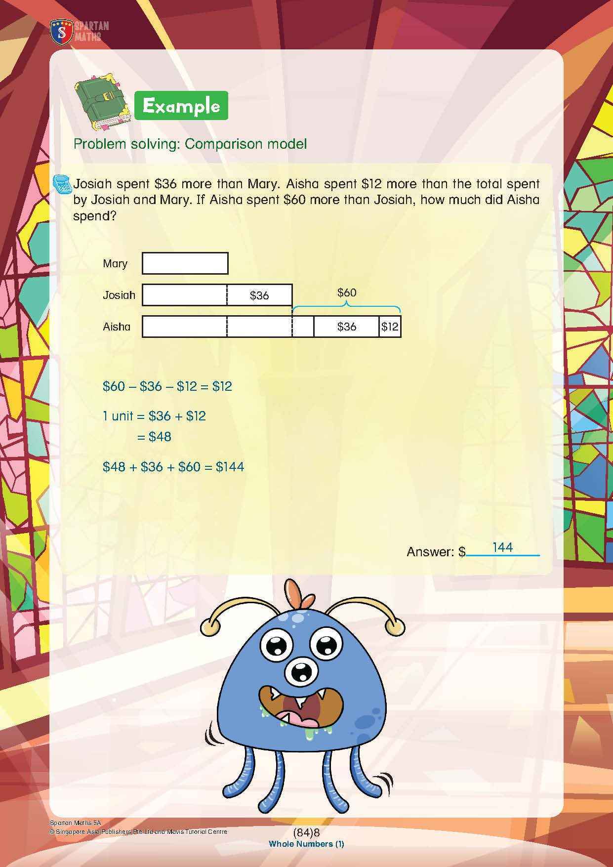 Spartan Maths Primary 5A (Levels 84 to 93)