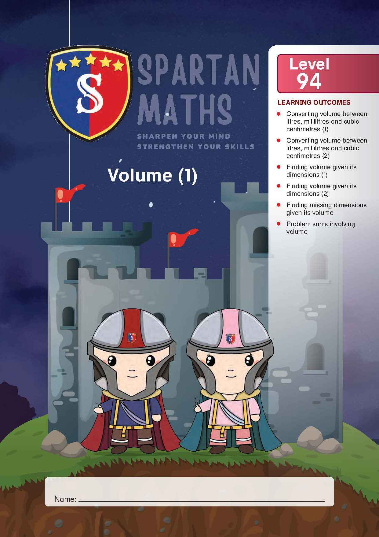 Spartan Maths Primary 5B (Levels 94 to 102)