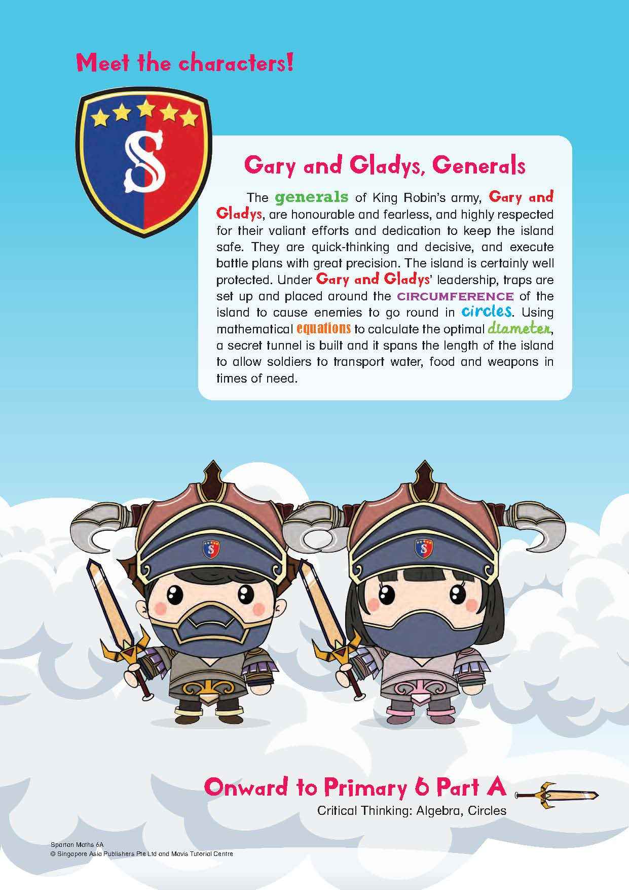 Spartan Maths Primary 6A (Levels 103 to 111)