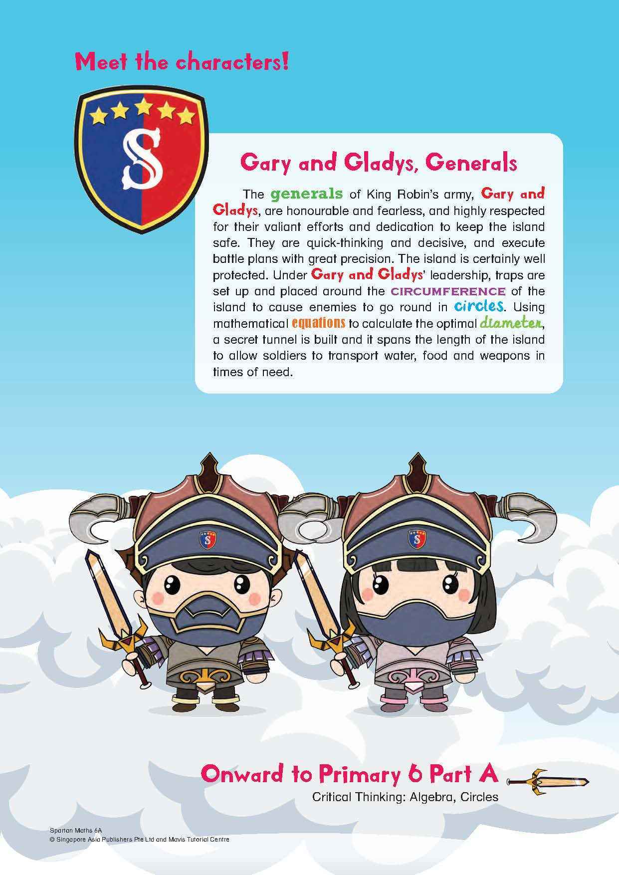 Spartan Maths Primary 6A (Levels 103 to 111)