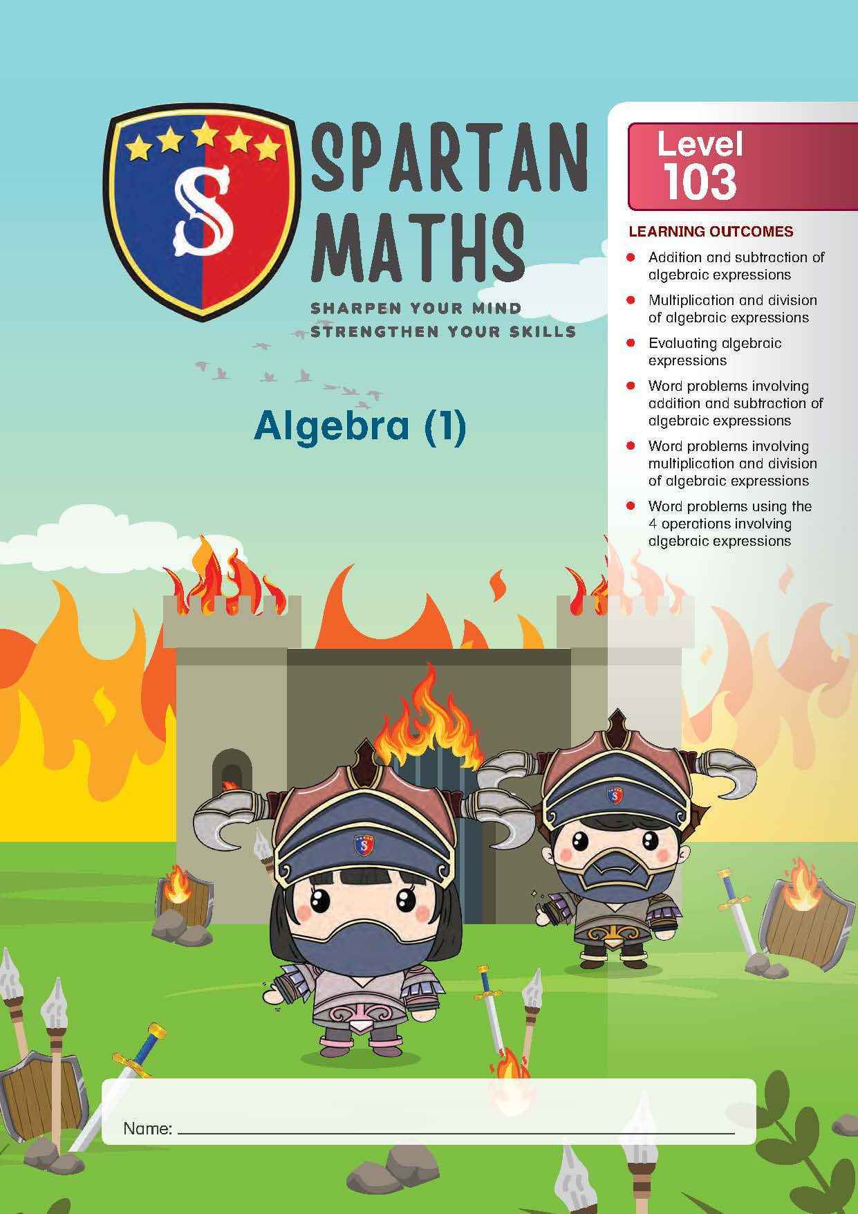 Spartan Maths Primary 6A (Levels 103 to 111)