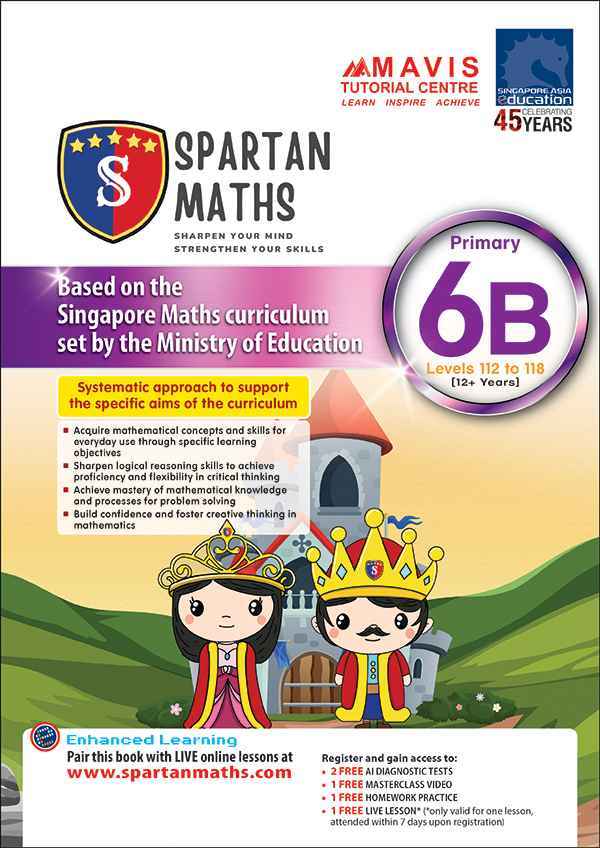 Spartan Maths Primary 6B (Levels 112 to 118)