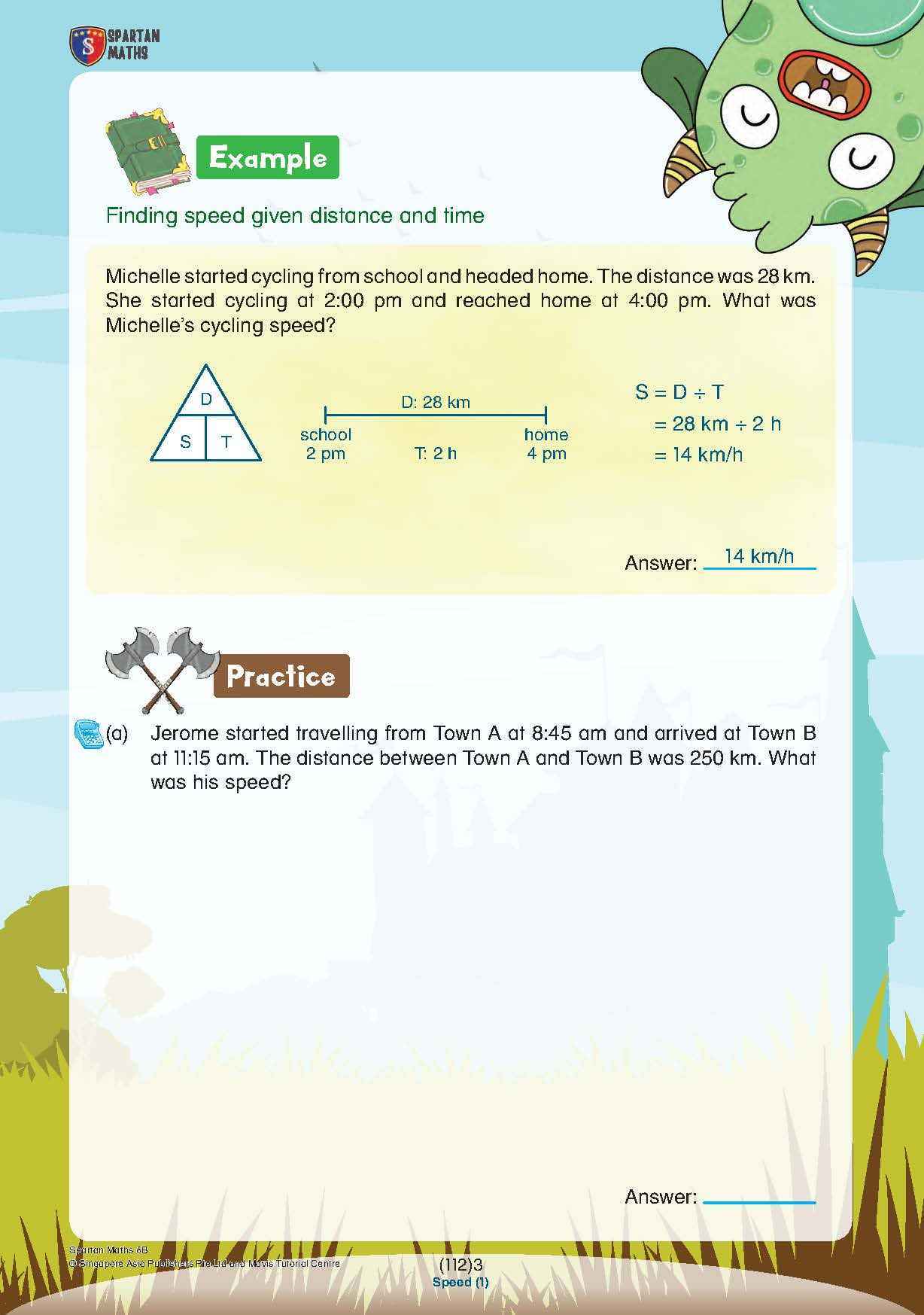 Spartan Maths Primary 6B (Levels 112 to 118)