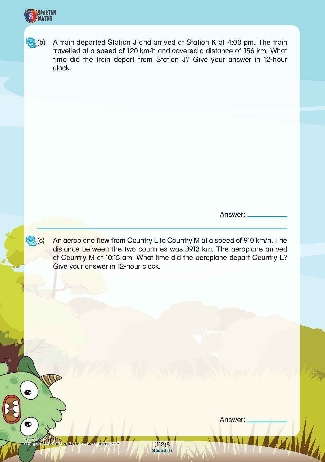Spartan Maths Primary 6B (Levels 112 to 118)