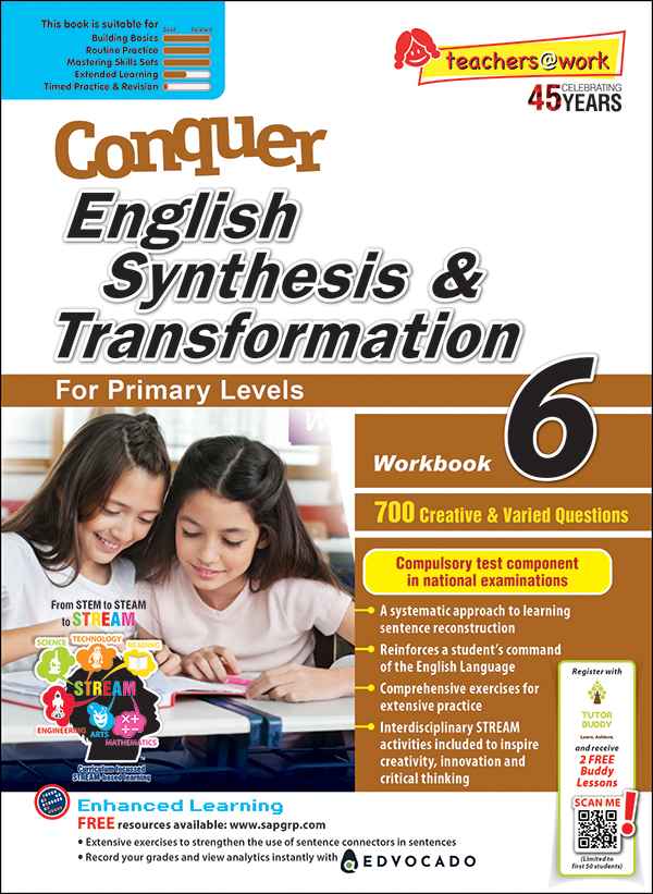 Conquer English Synthesis & Transformation Workbook 6
