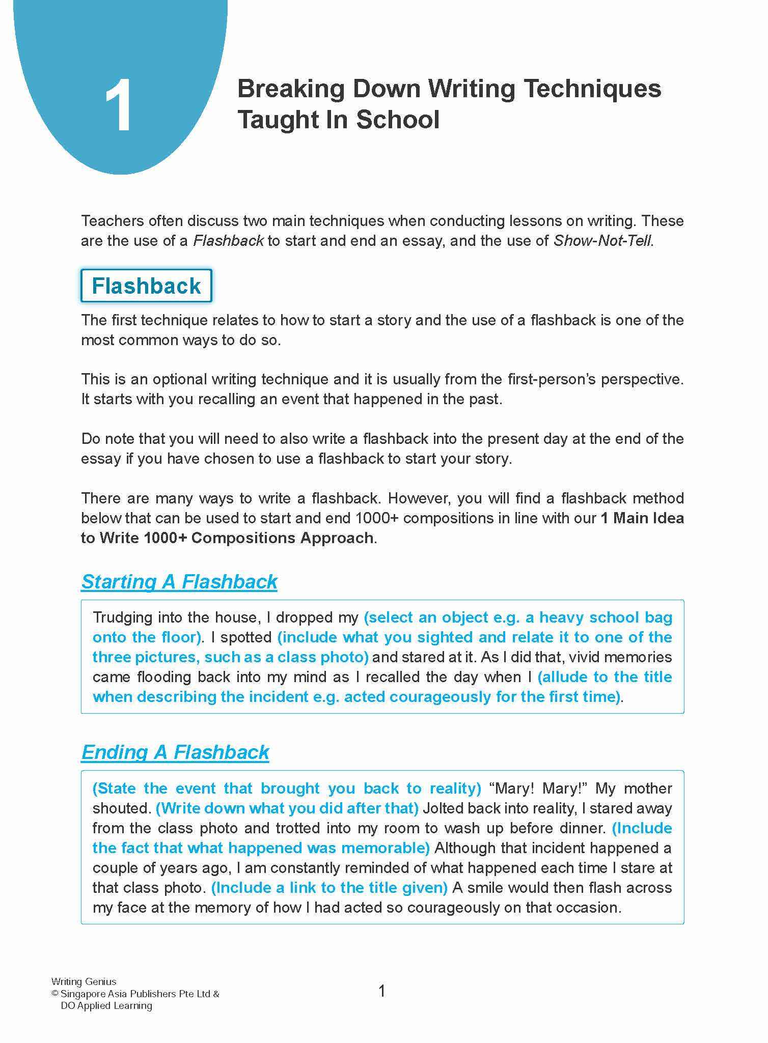 WRITING GENIUS PRIMARY 5/6