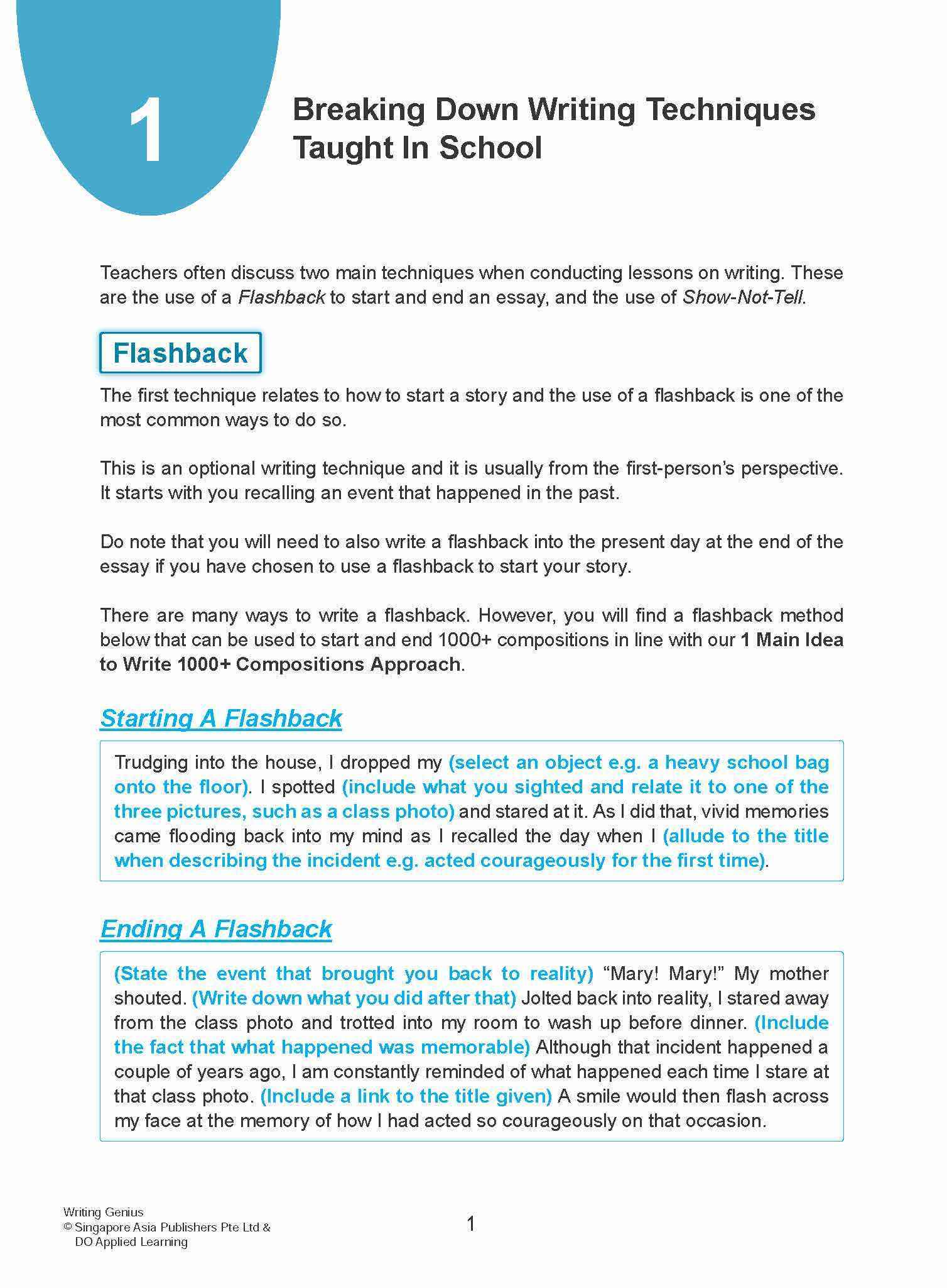 WRITING GENIUS PRIMARY 5/6