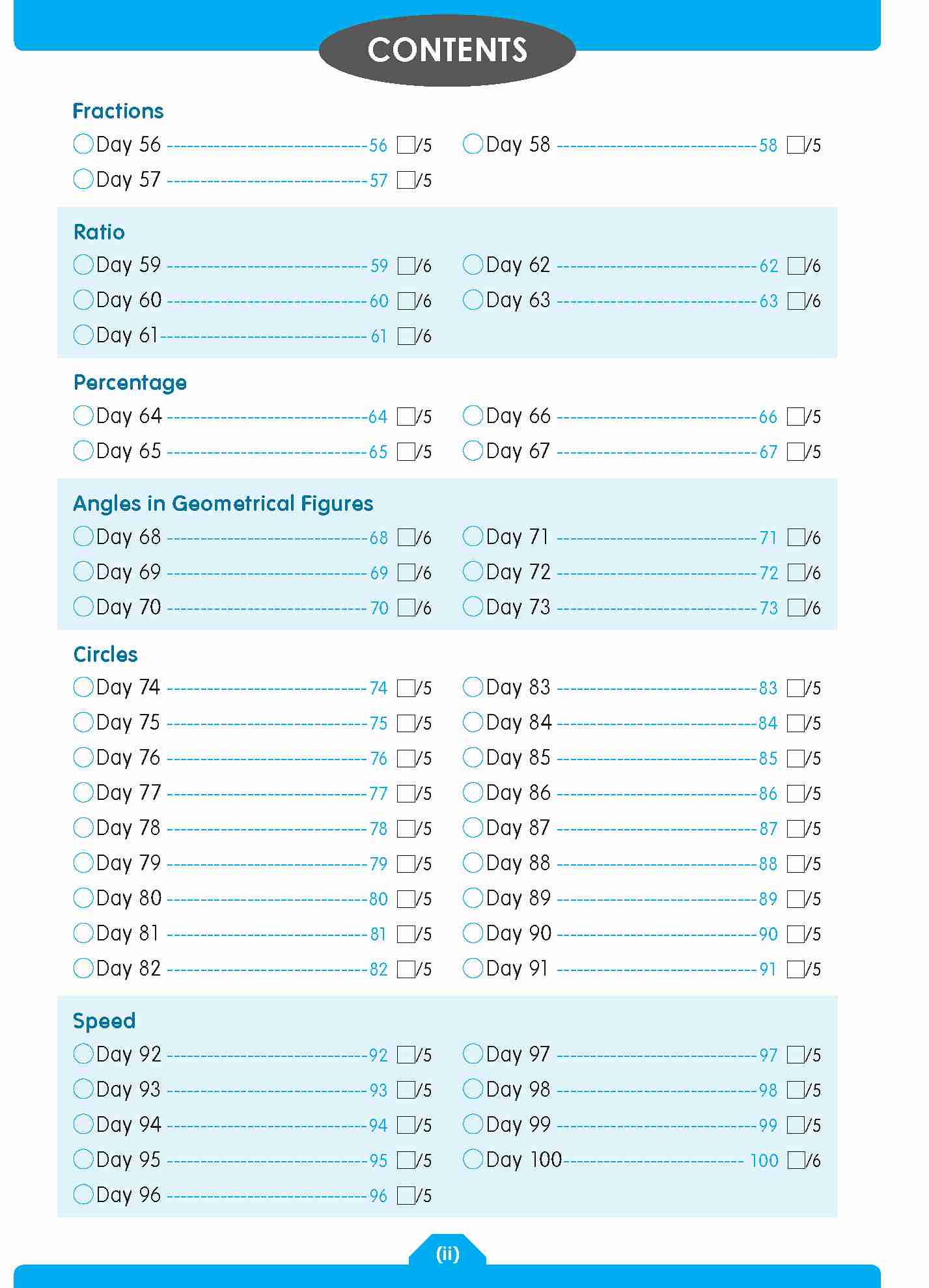 LEARNING+ MATHEMATICS Short-answer Questions by the DAY Workbook 6