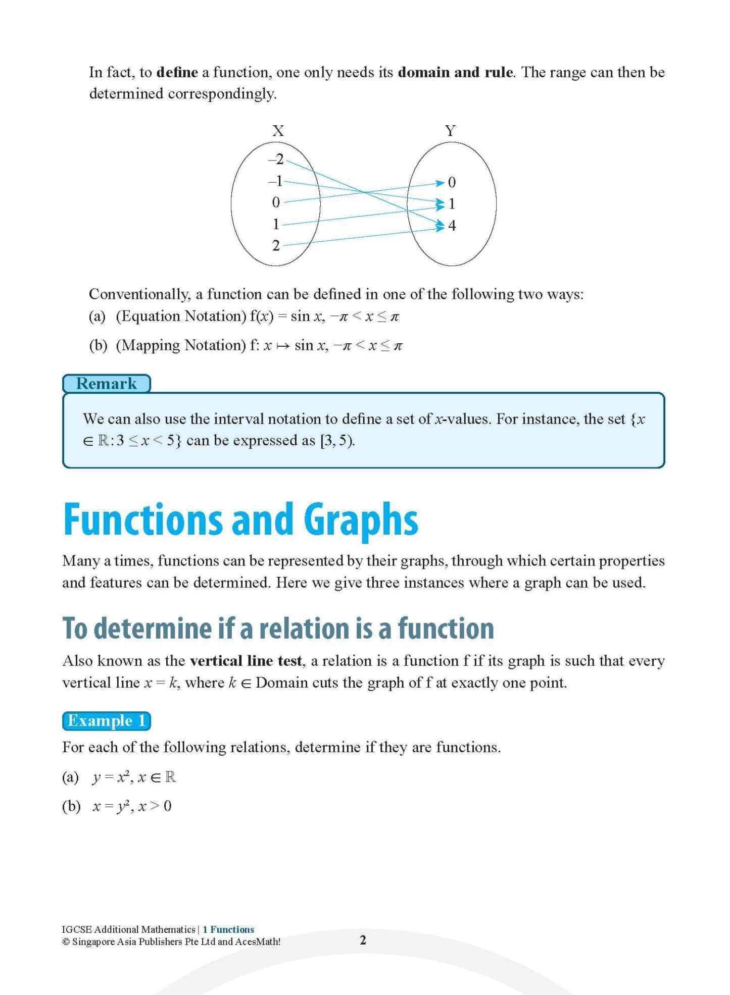 IGCSE Additional Mathematics