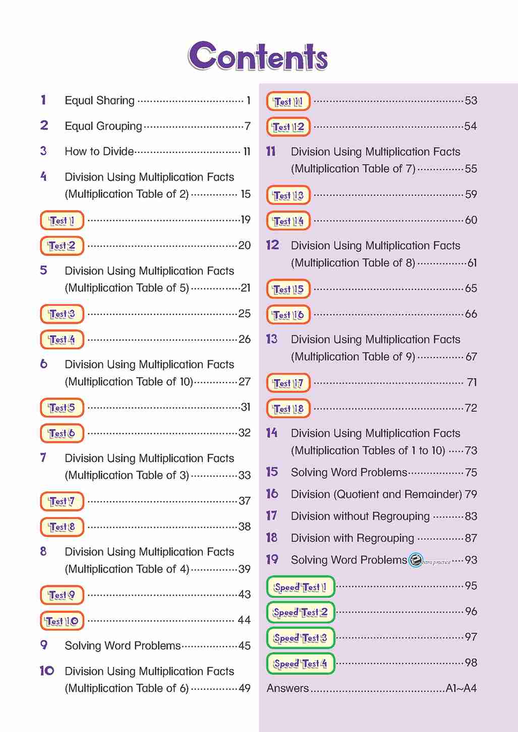 Super Skills First Maths DIVISION Age 7+ Years