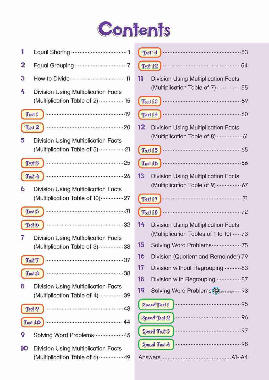 Super Skills First Maths DIVISION Age 7+ Years