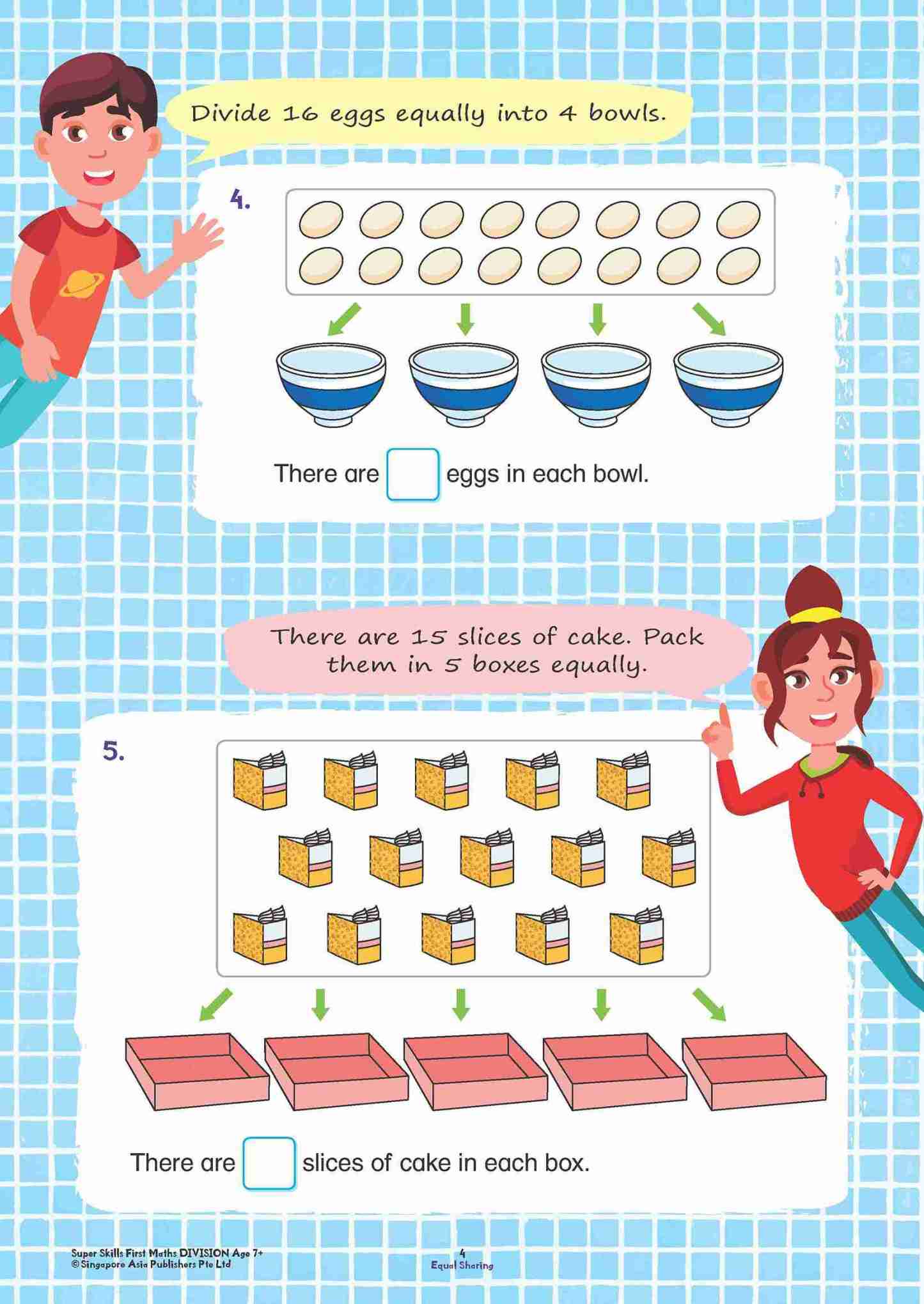 Super Skills First Maths DIVISION Age 7+ Years