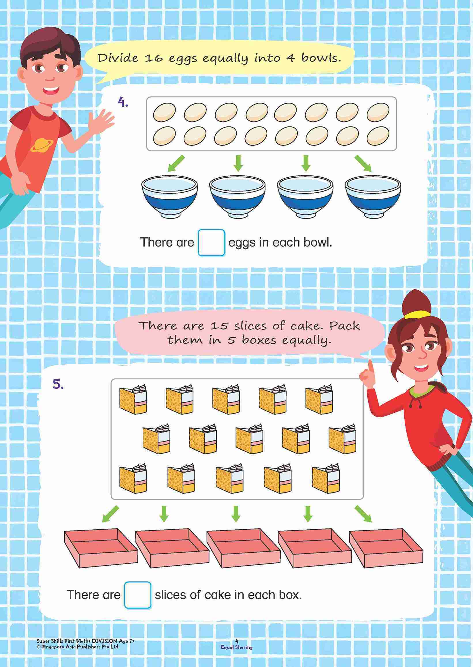 Super Skills First Maths DIVISION Age 7+ Years