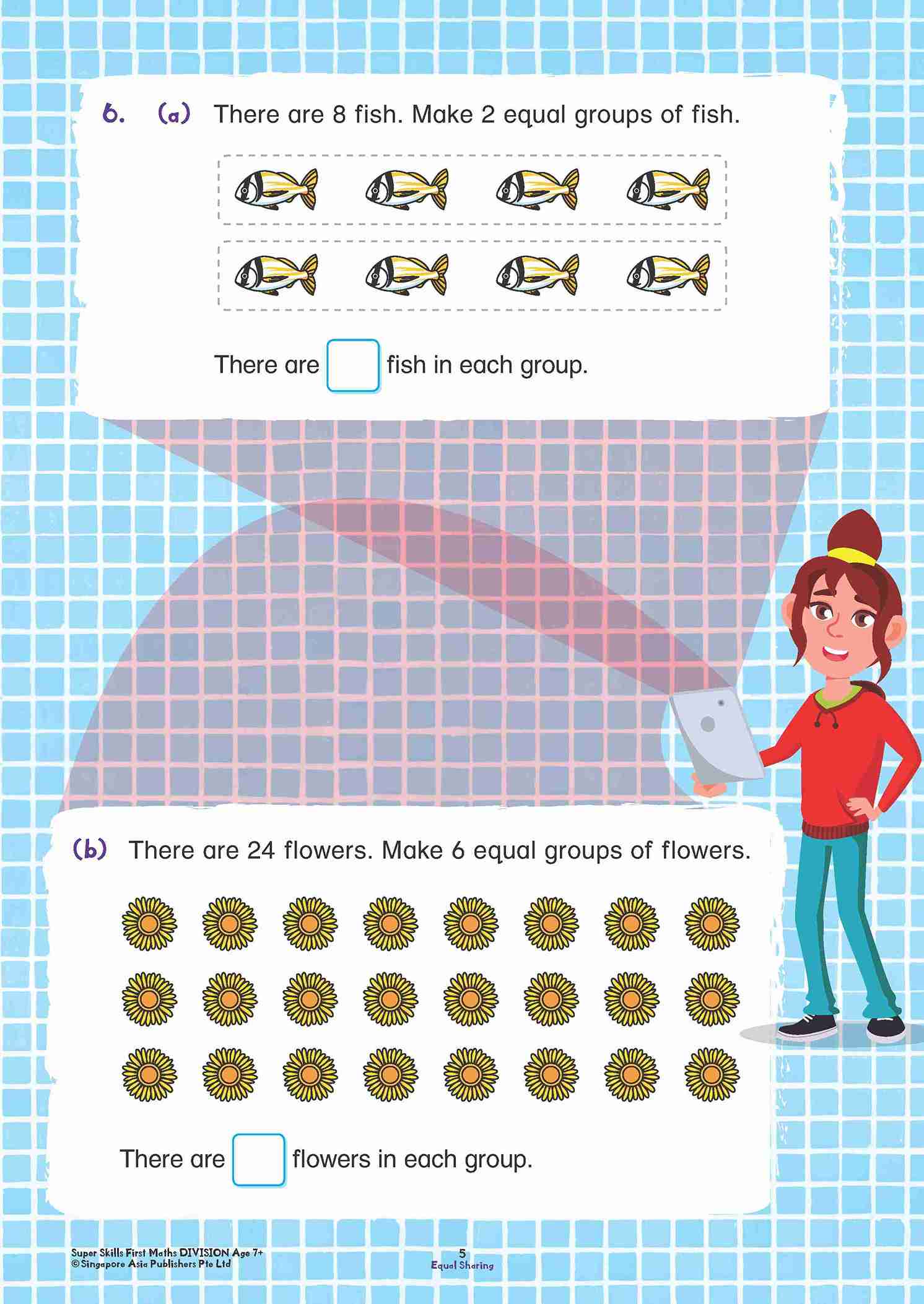 Super Skills First Maths DIVISION Age 7+ Years