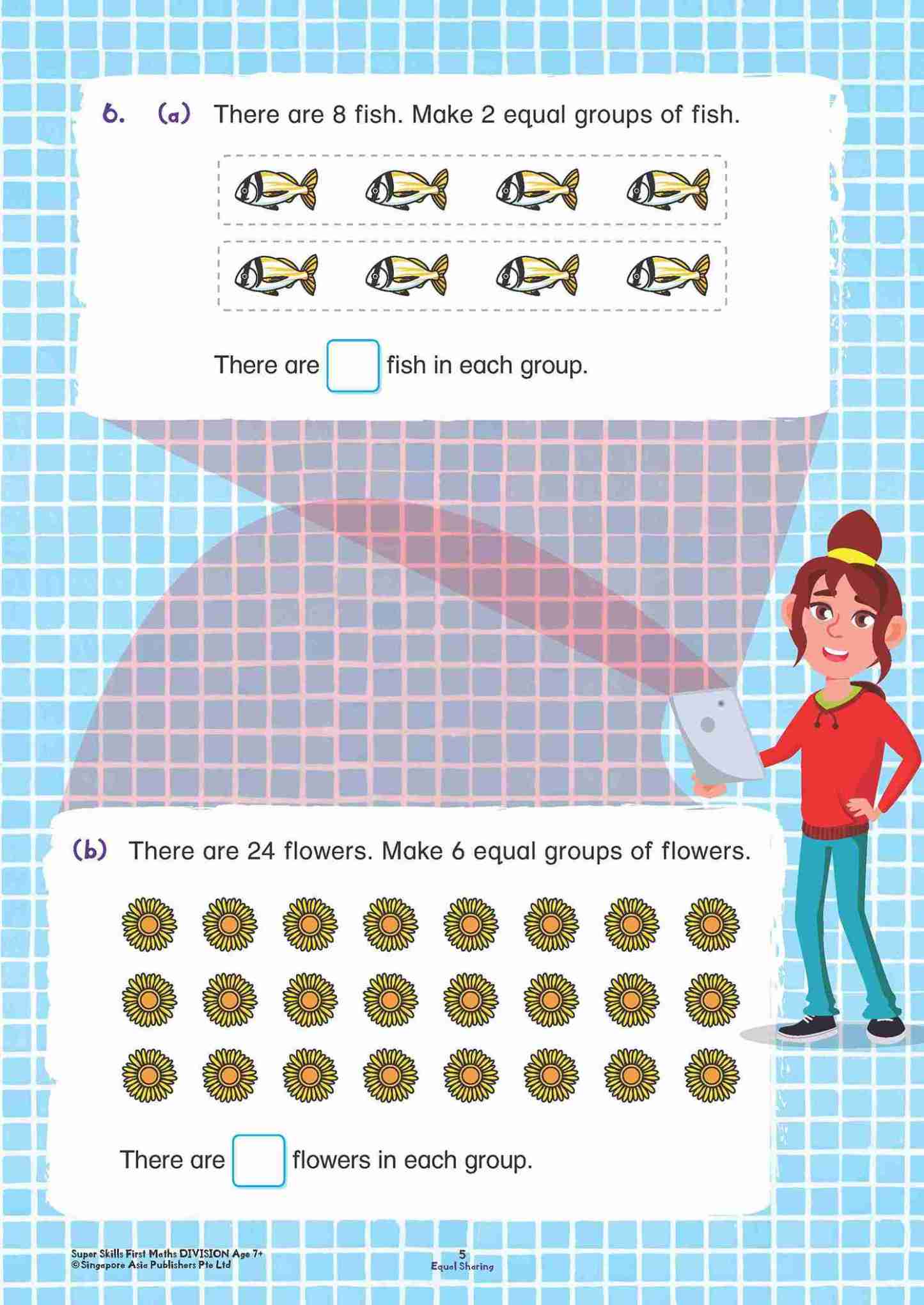 Super Skills First Maths DIVISION Age 7+ Years