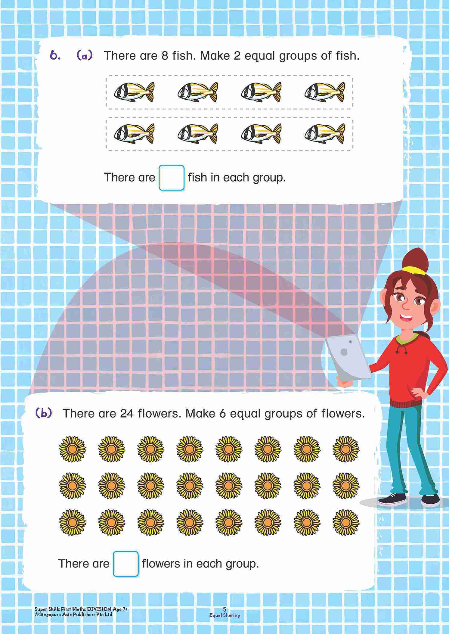 Super Skills First Maths DIVISION Age 7+ Years