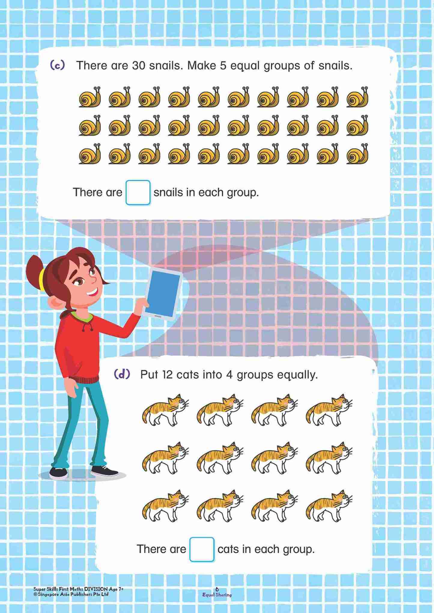 Super Skills First Maths DIVISION Age 7+ Years