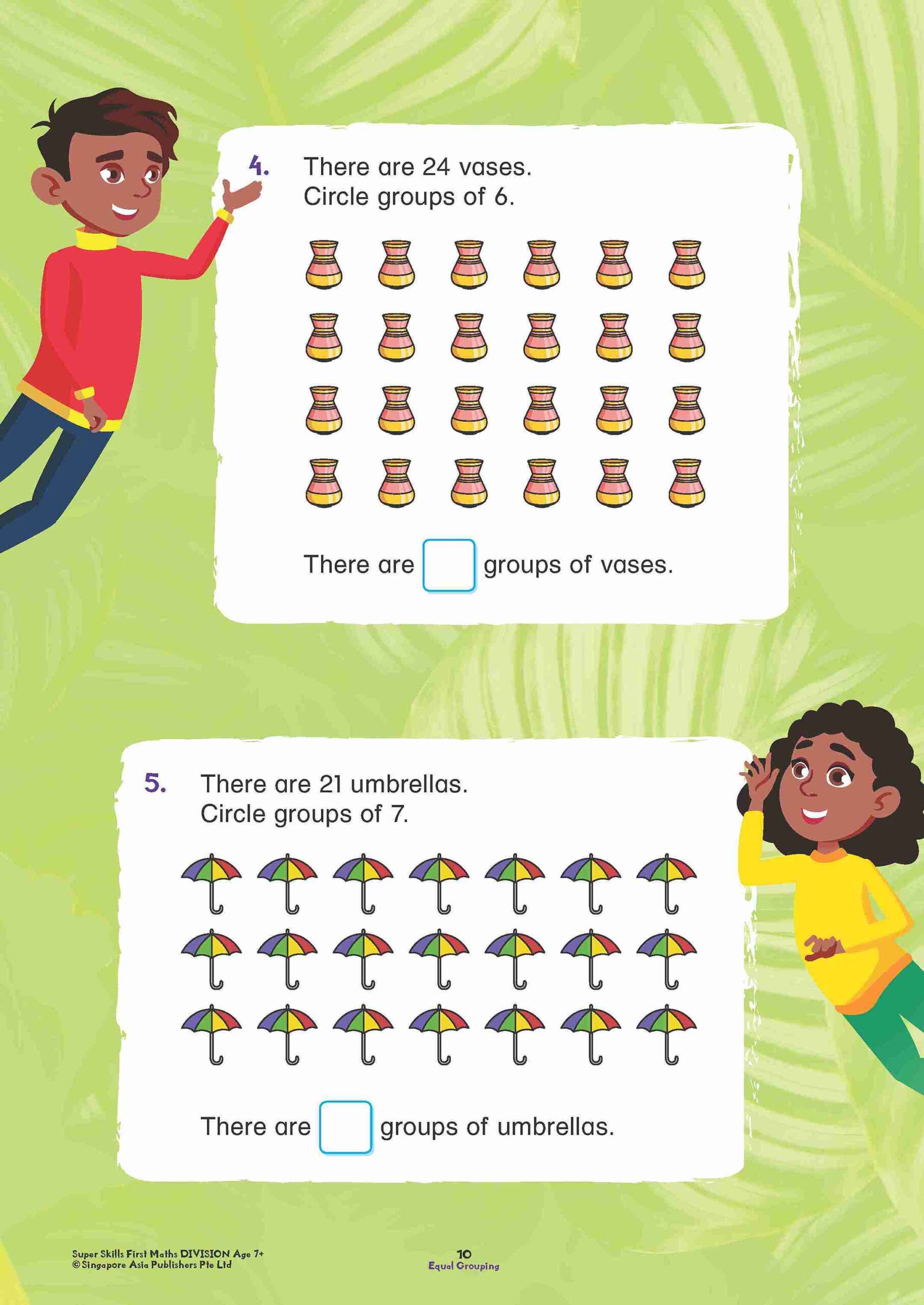 Super Skills First Maths DIVISION Age 7+ Years