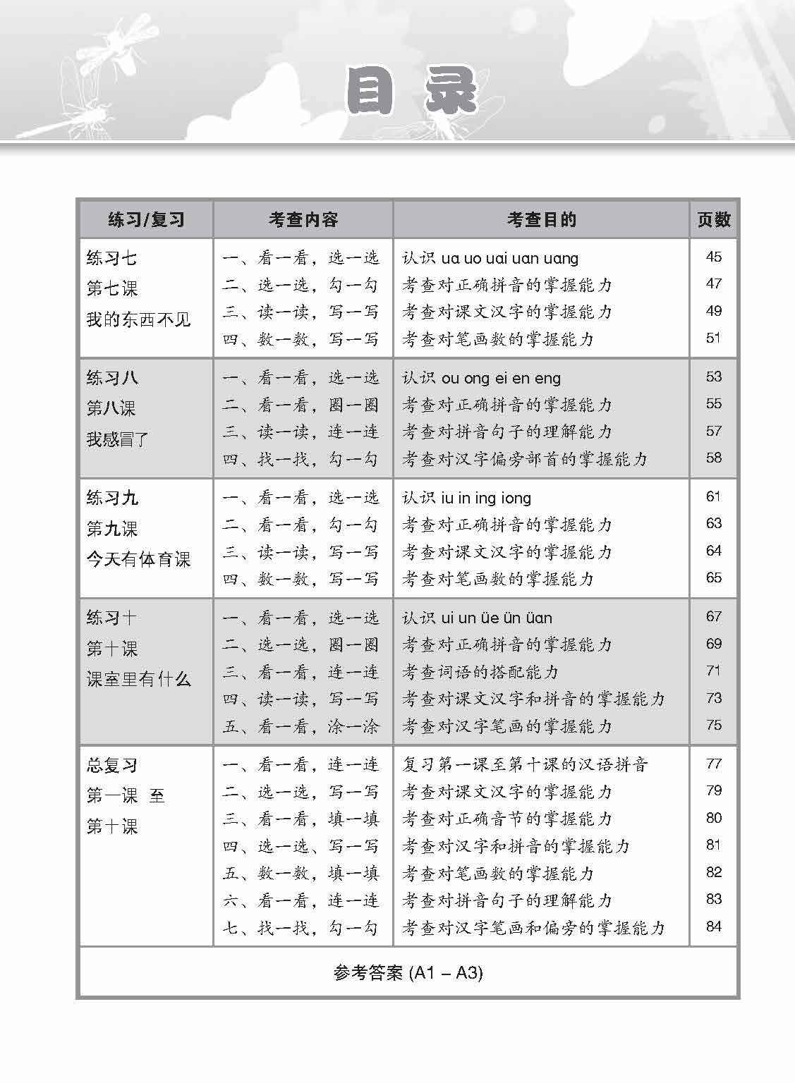 小学一年级高级华文课文练习 1A / Topical Lesson Exercises For Primary 1A [Higher Chinese]