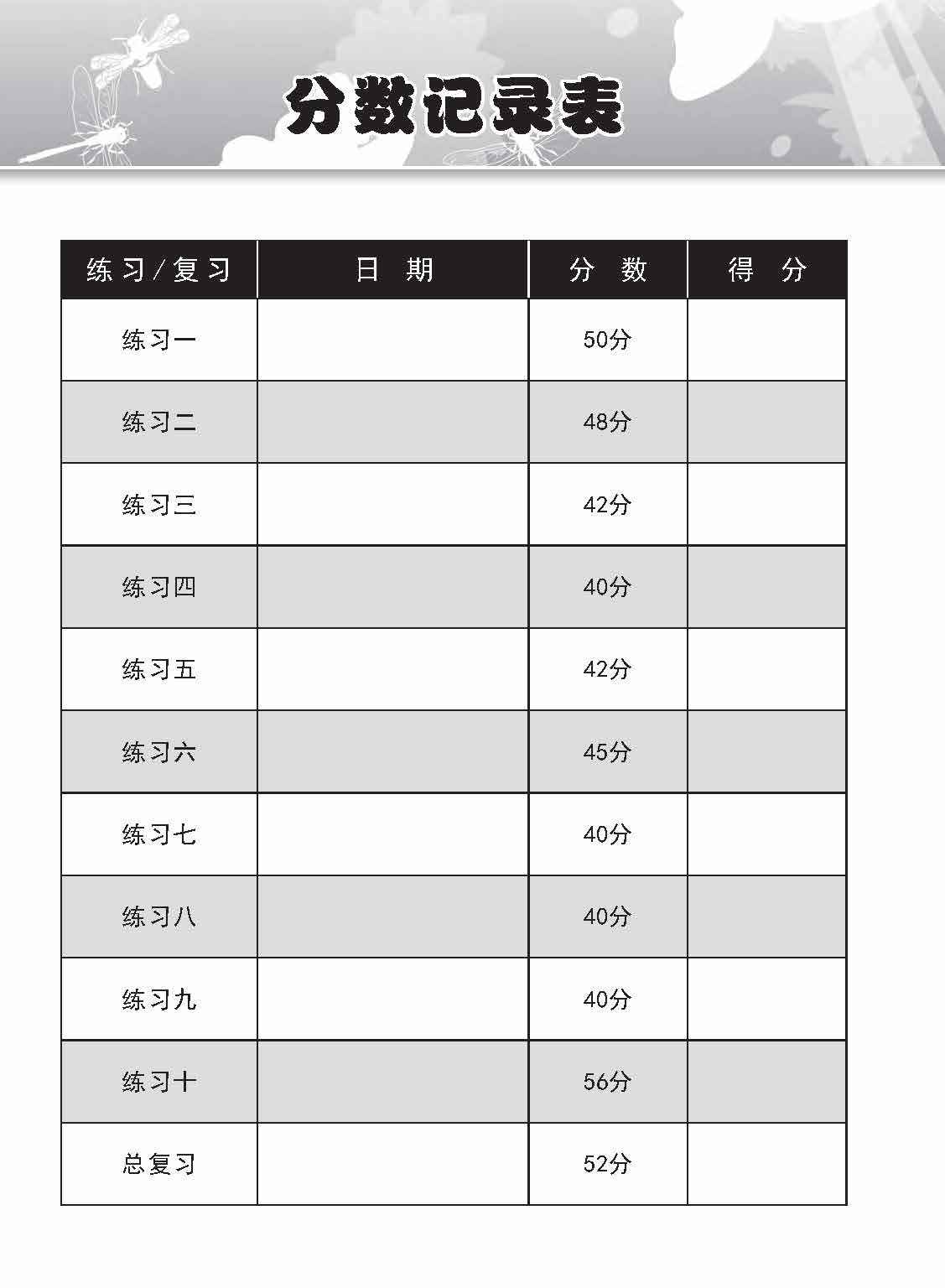小学一年级高级华文课文练习 1A / Topical Lesson Exercises For Primary 1A [Higher Chinese]