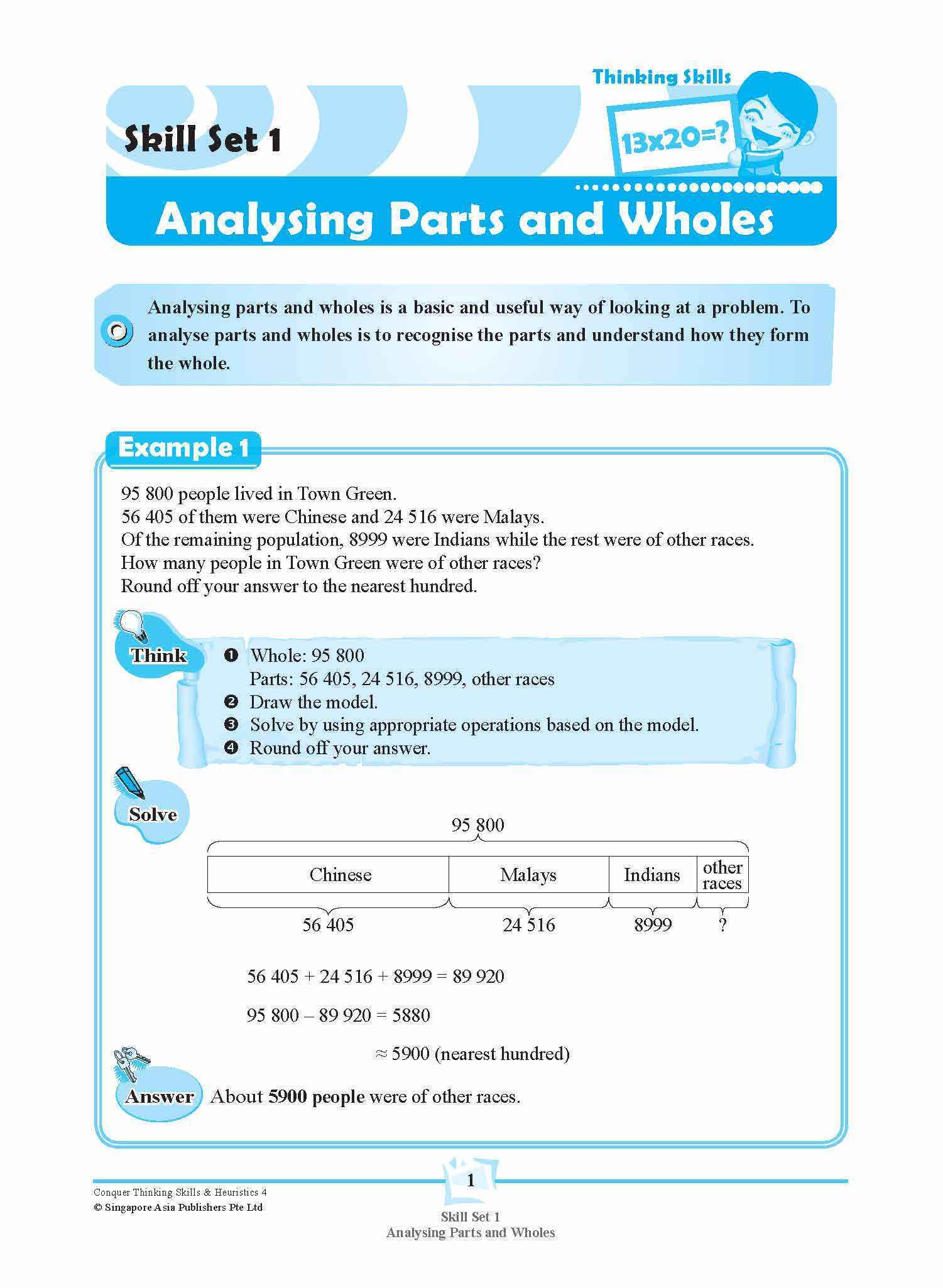 Conquer Thinking Skills & Heuristics Workbook 4