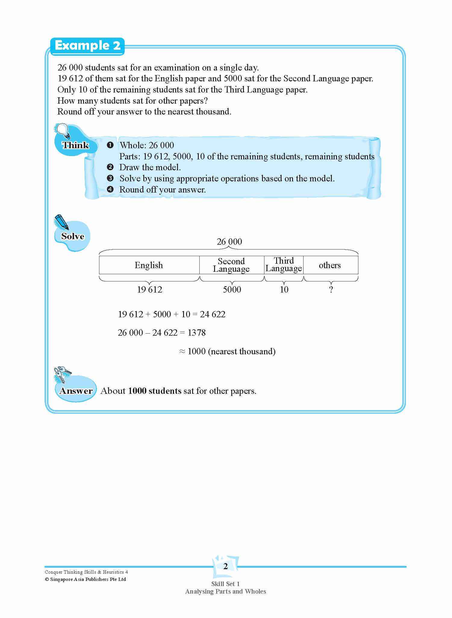 Conquer Thinking Skills & Heuristics Workbook 4