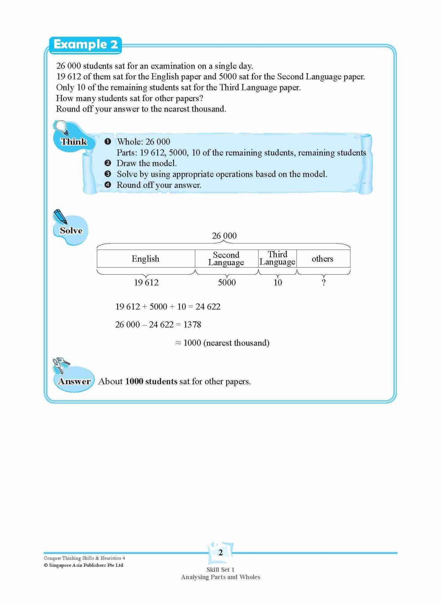 Conquer Thinking Skills & Heuristics Workbook 4