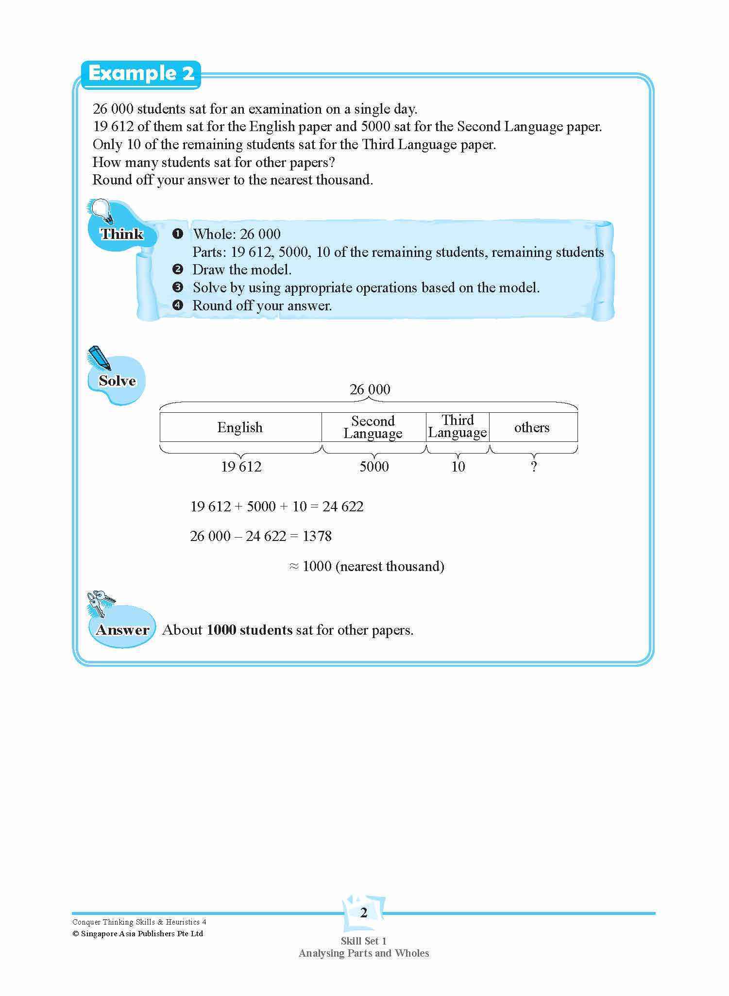 Conquer Thinking Skills & Heuristics Workbook 4