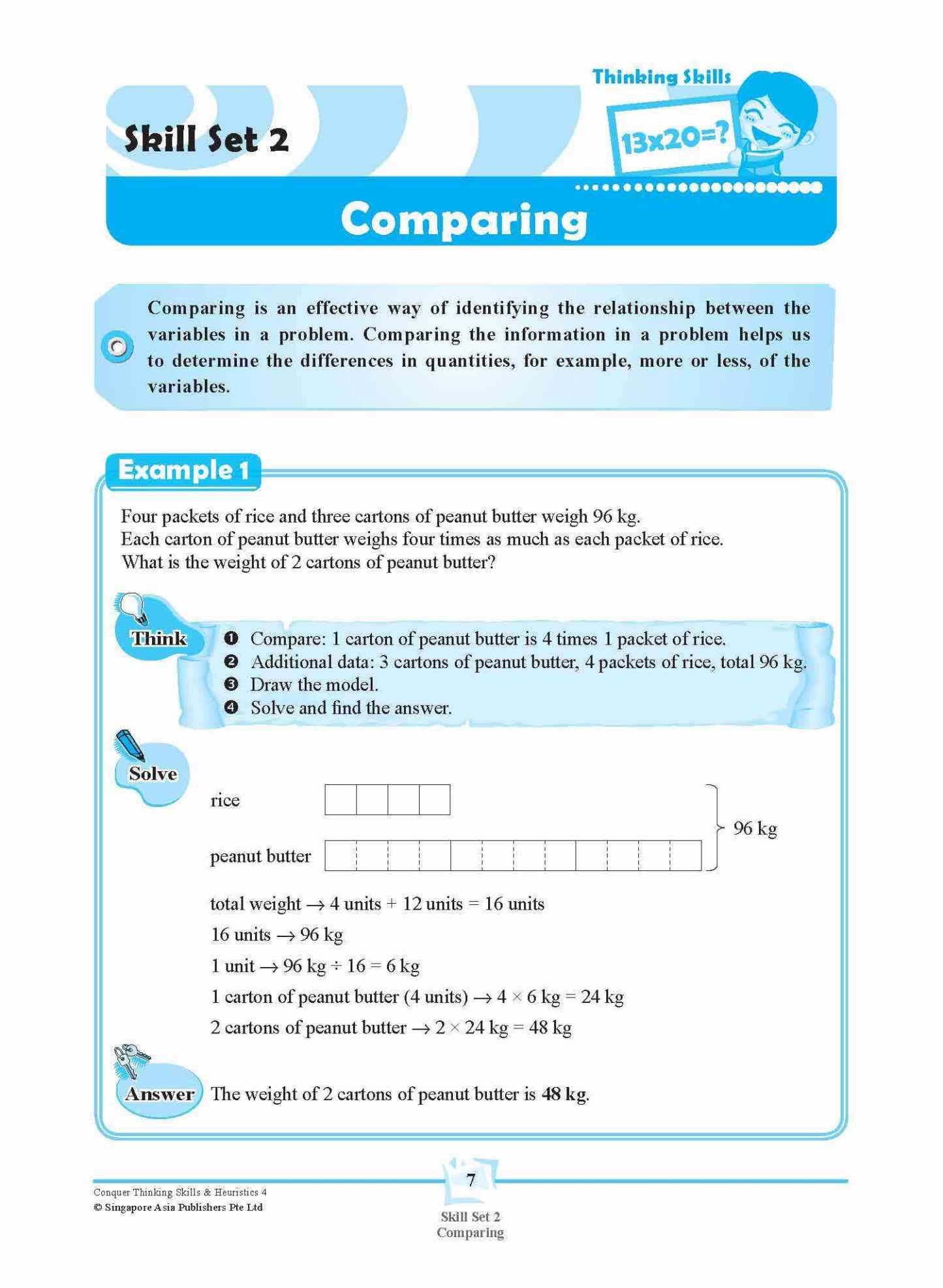 Conquer Thinking Skills & Heuristics Workbook 4