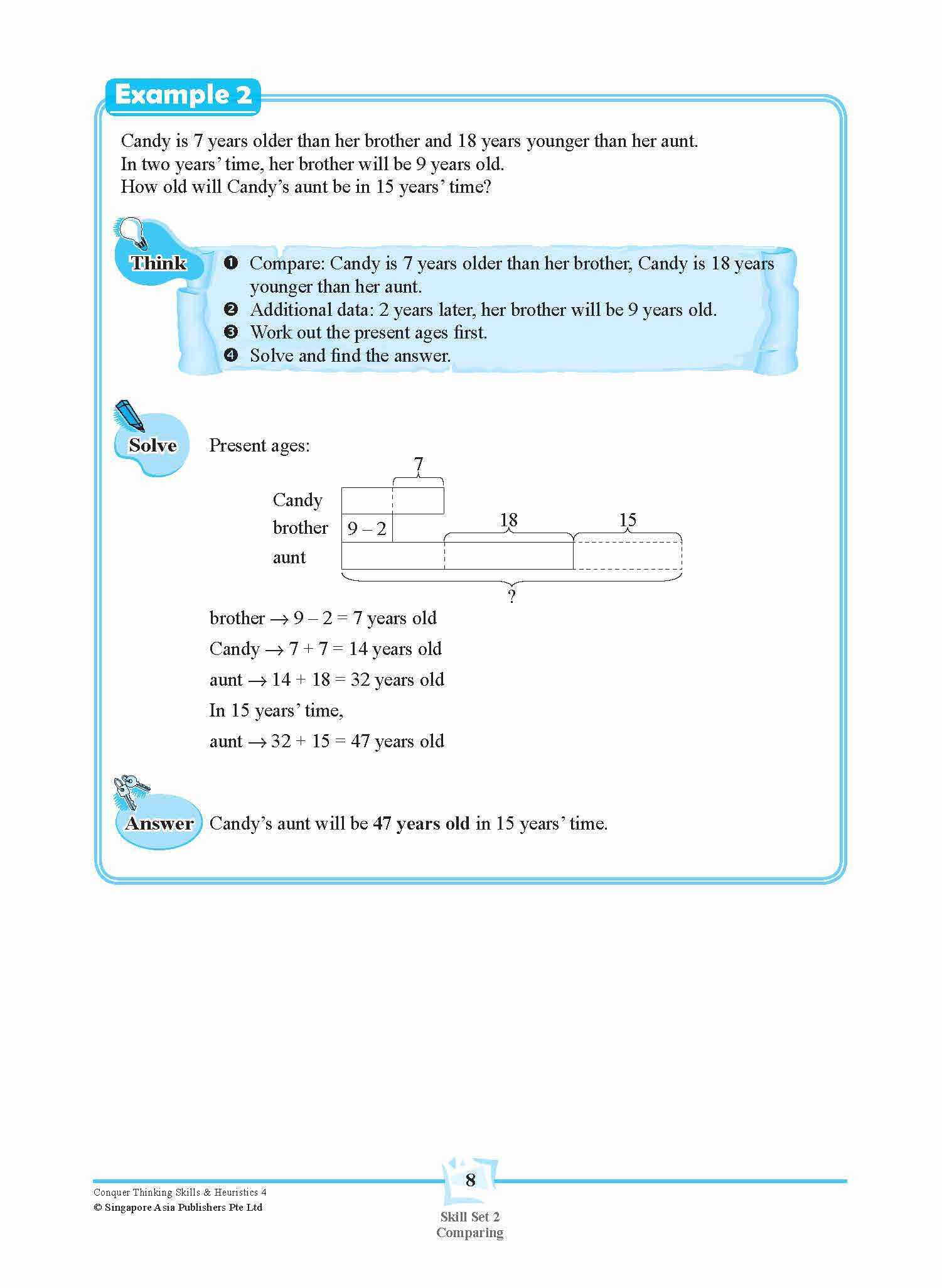 Conquer Thinking Skills & Heuristics Workbook 4
