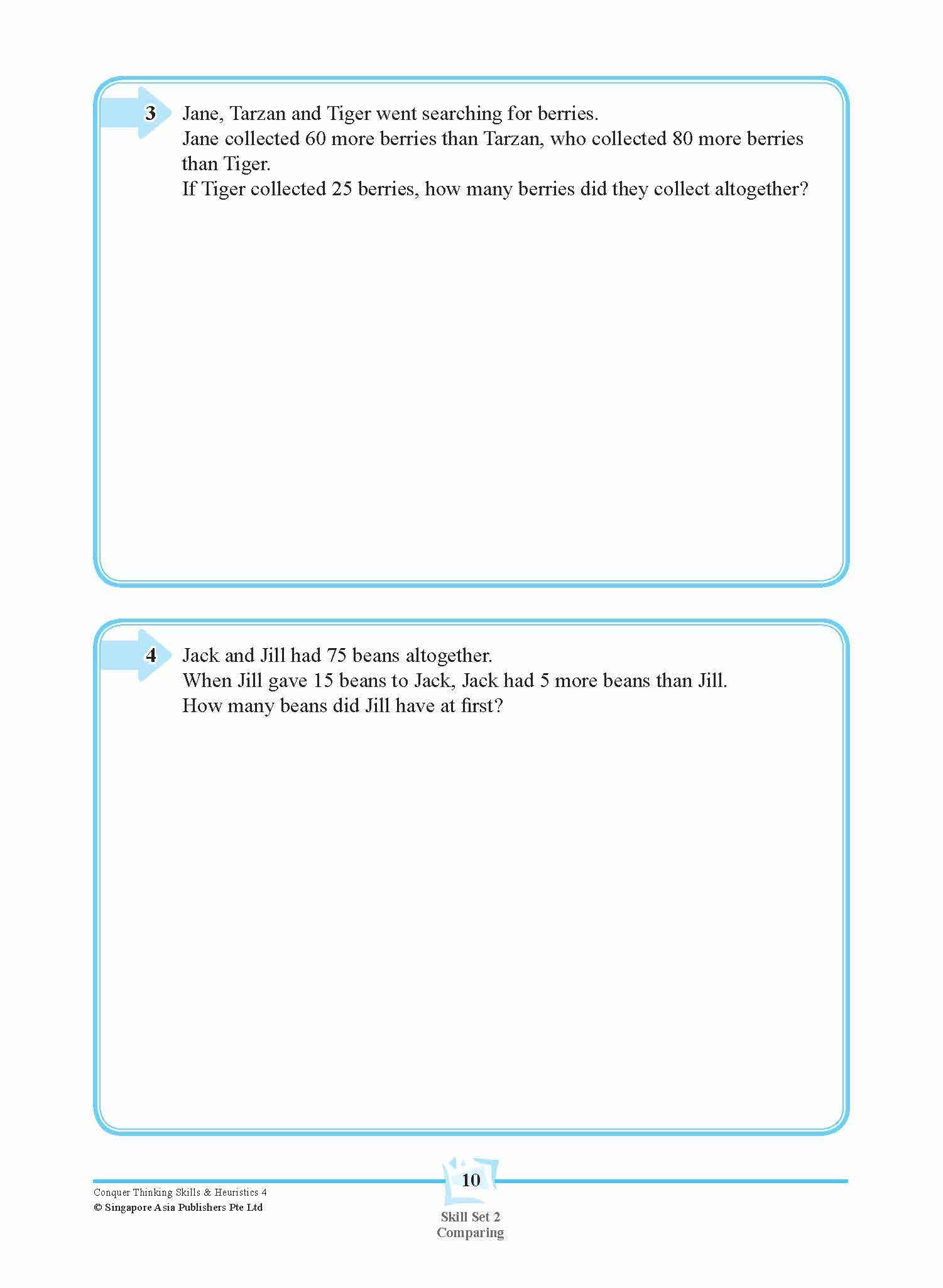 Conquer Thinking Skills & Heuristics Workbook 4