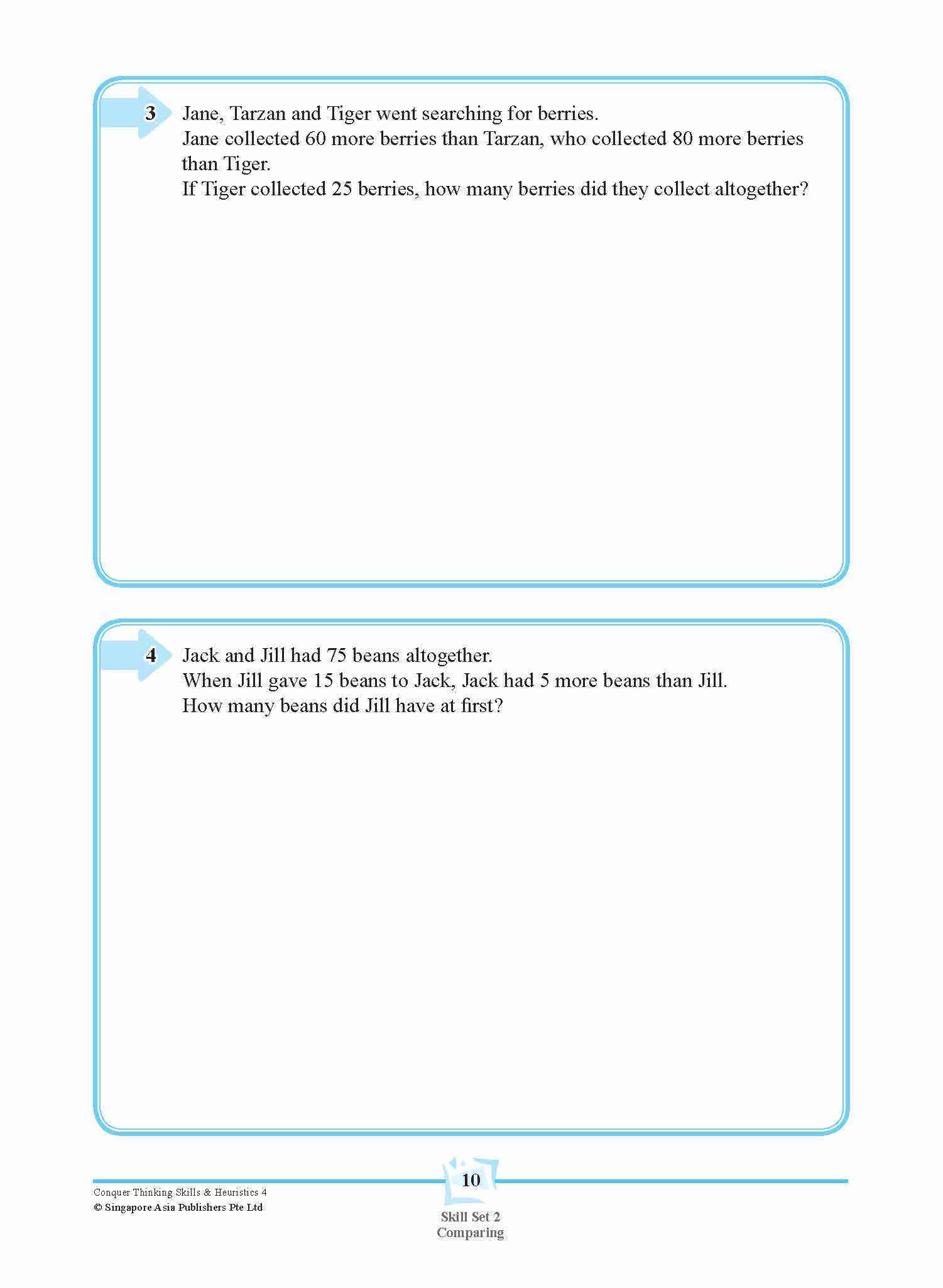 Conquer Thinking Skills & Heuristics Workbook 4