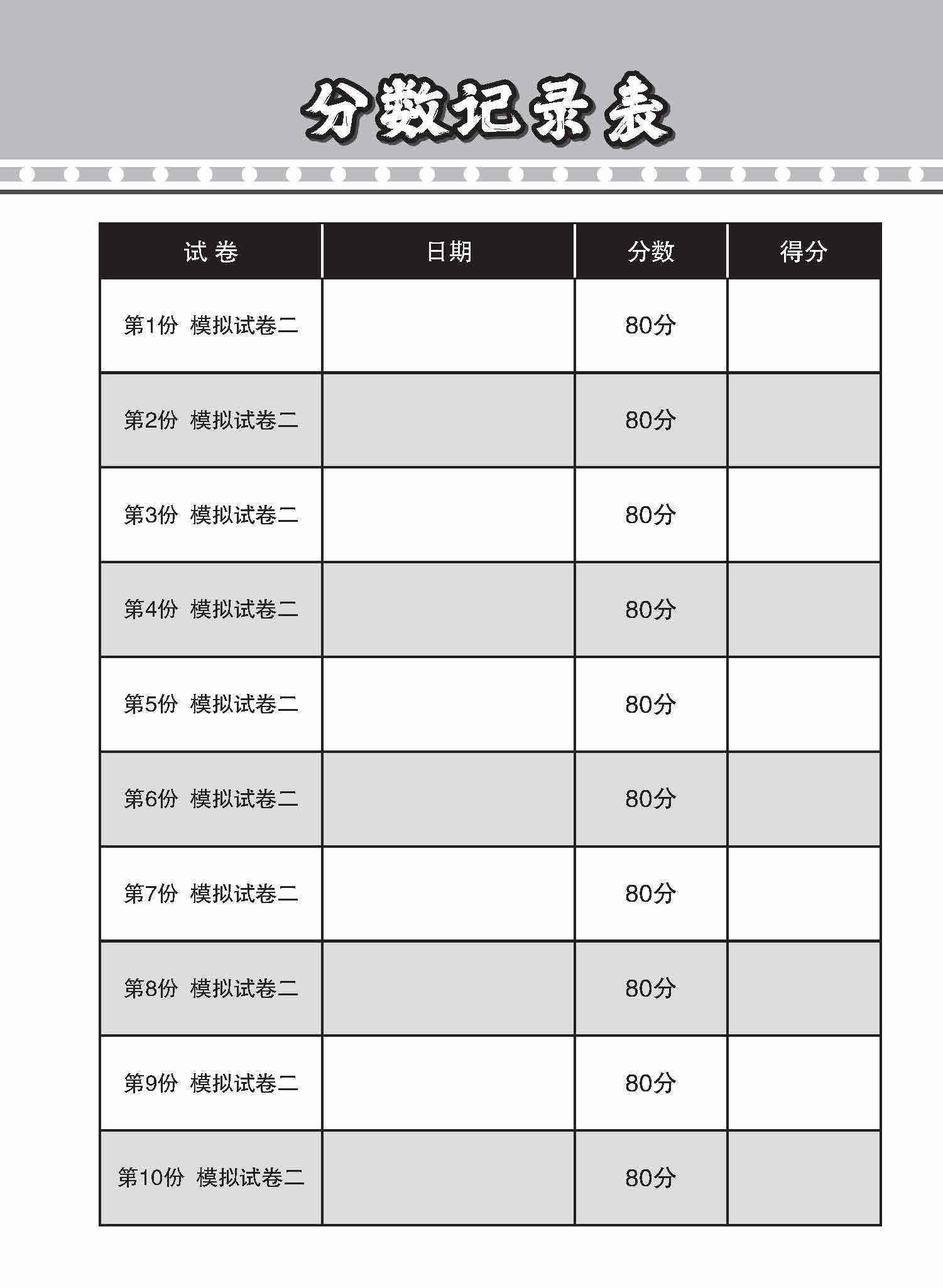 全面考关冲刺 O-Level 高级华文模拟试卷二 / O-Level Higher Chinese Paper 2 Mock Examinations