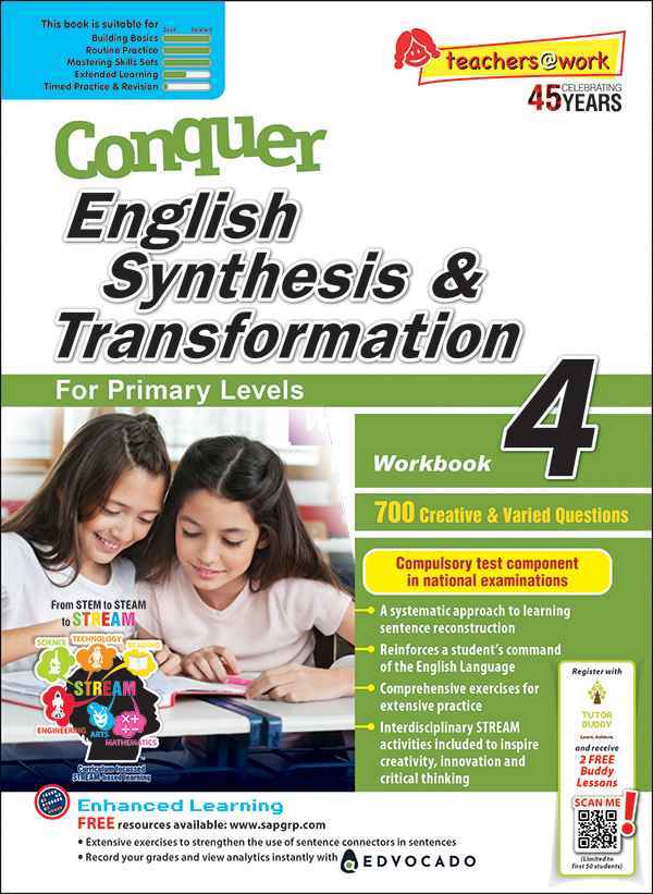 Conquer English Synthesis & Transformation Workbook 4