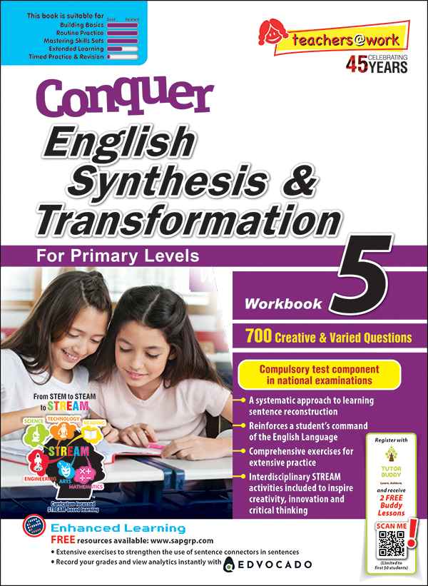 Conquer English Synthesis & Transformation Workbook 5