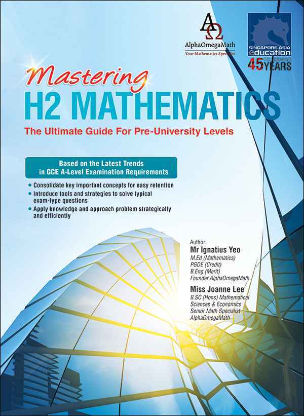 Mastering H2 MATHEMATICS