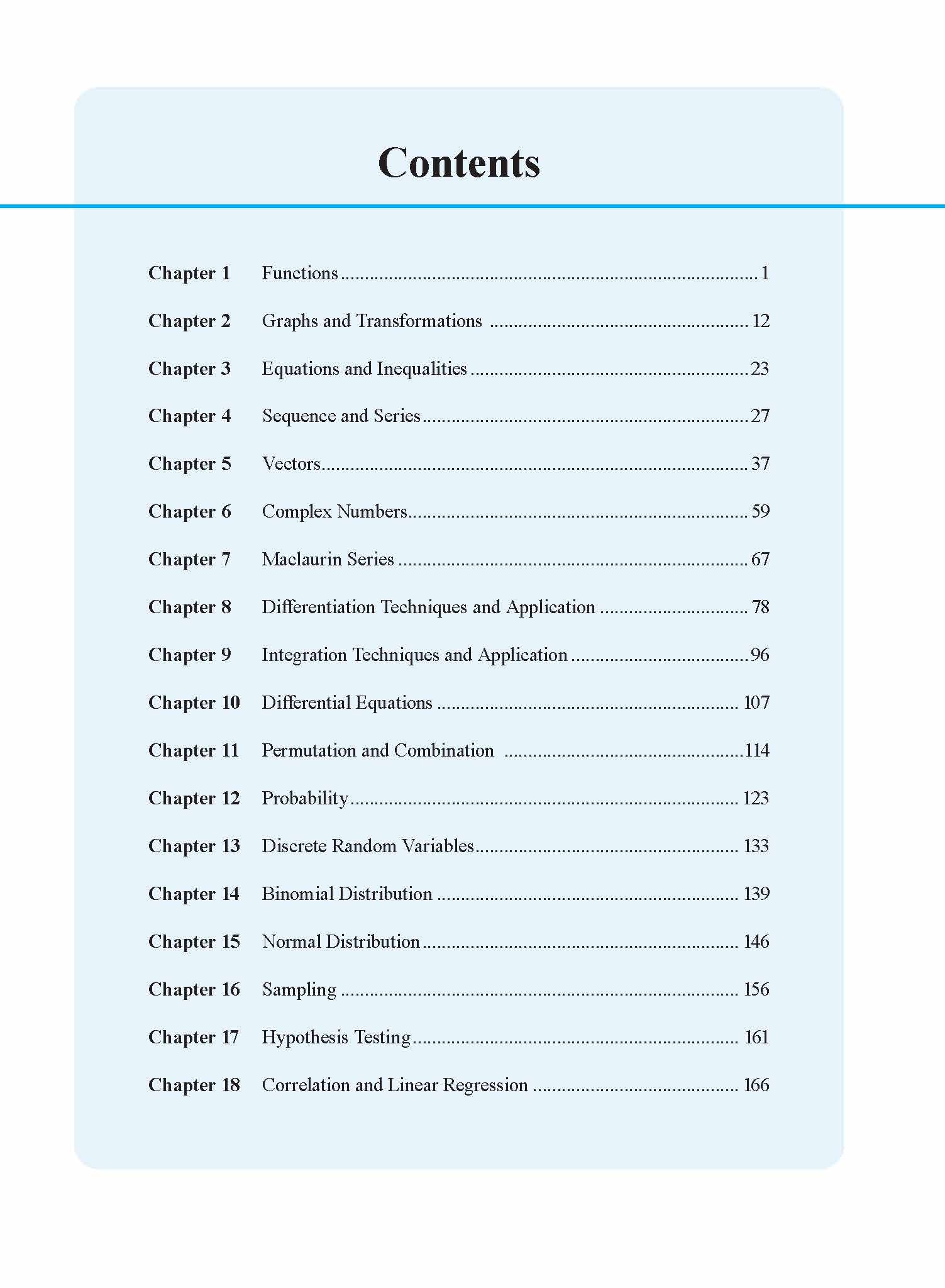 Mastering H2 MATHEMATICS