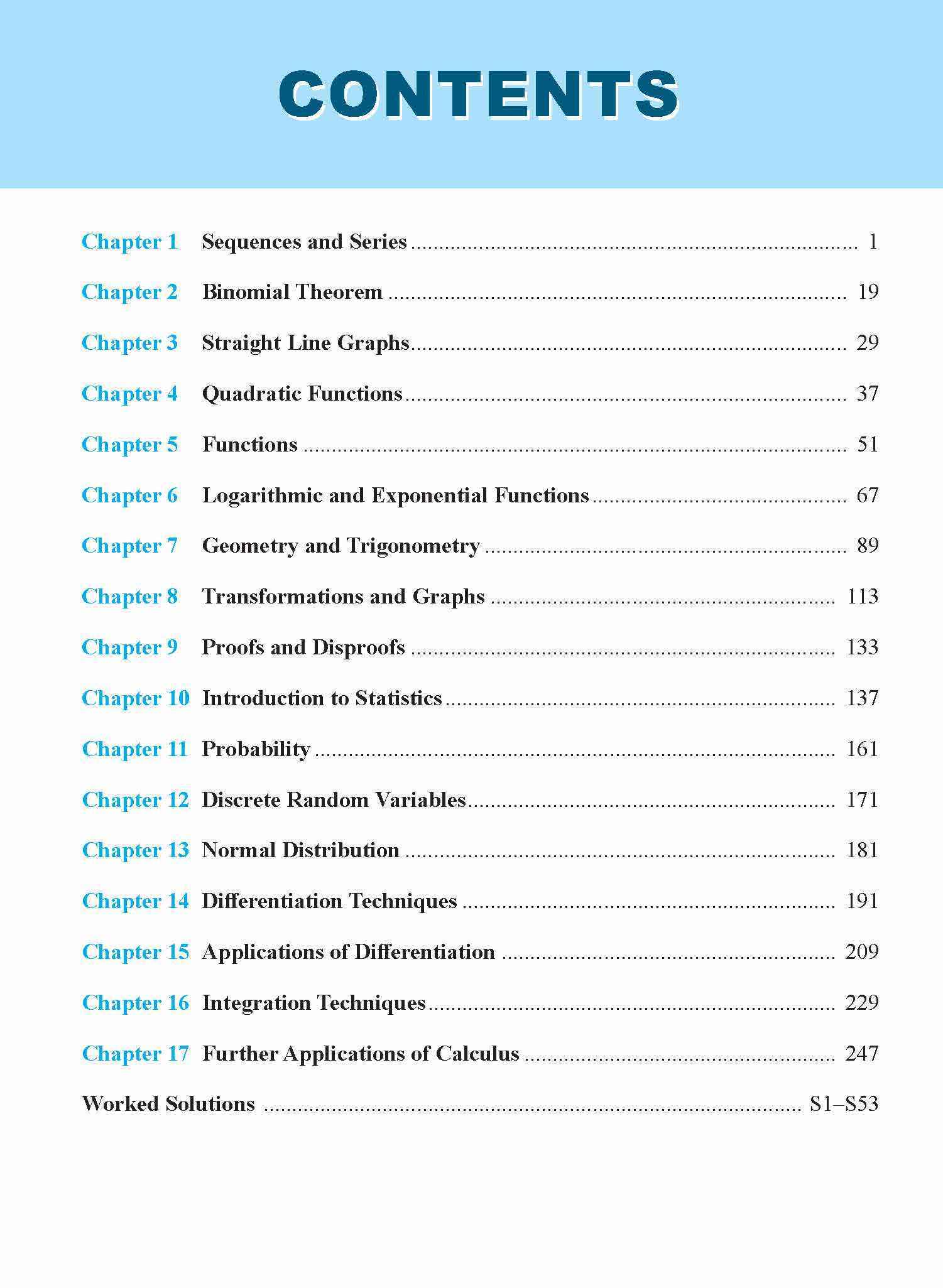 IB Mathematics: Analysis and Approaches (Standard Level)