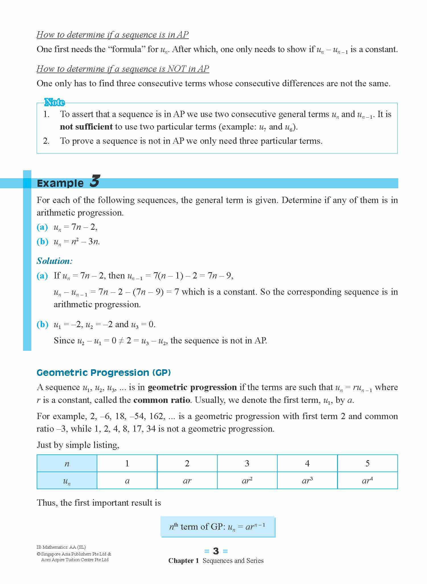 IB Mathematics: Analysis and Approaches (Standard Level)