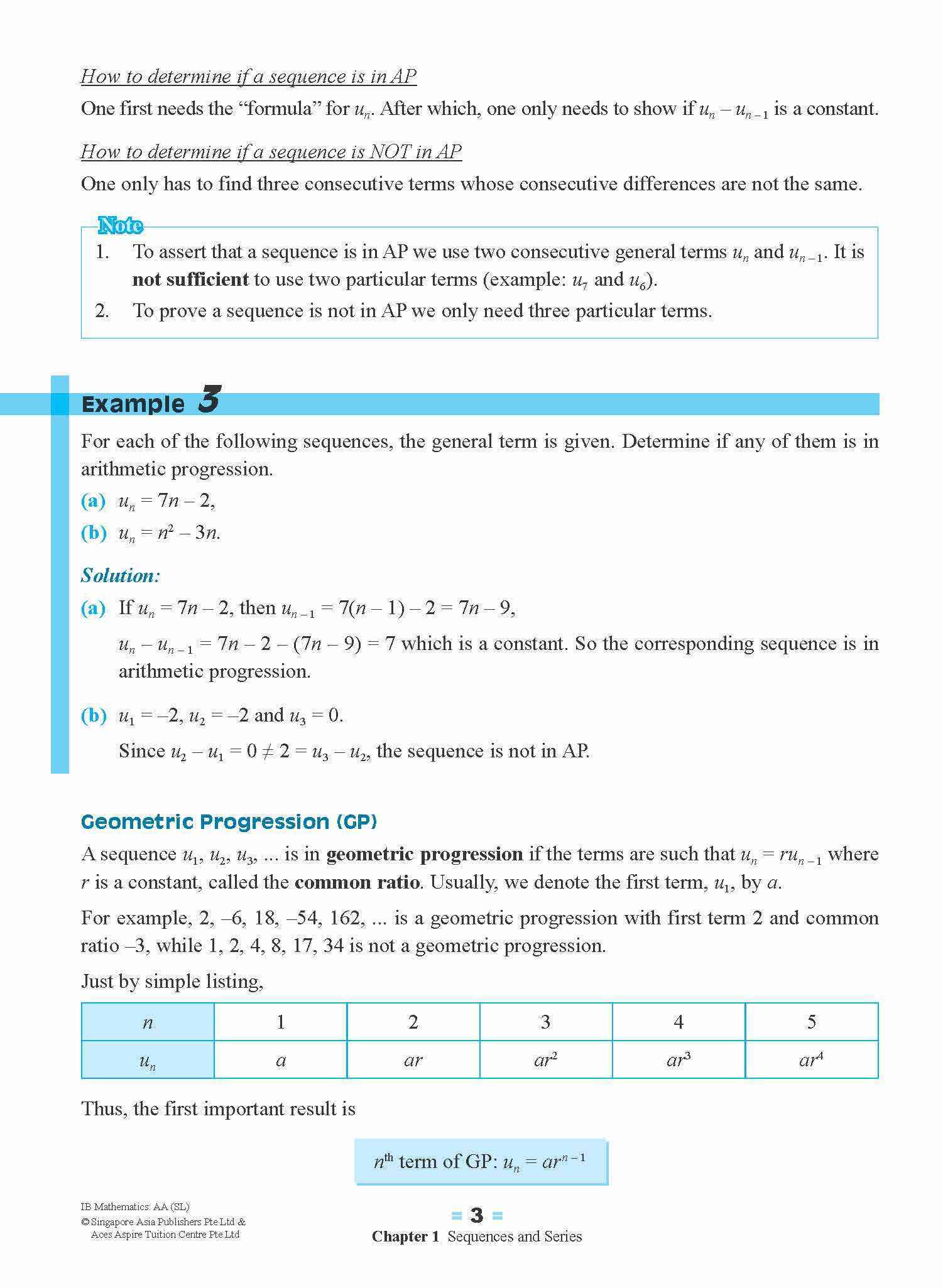 IB Mathematics: Analysis and Approaches (Standard Level)