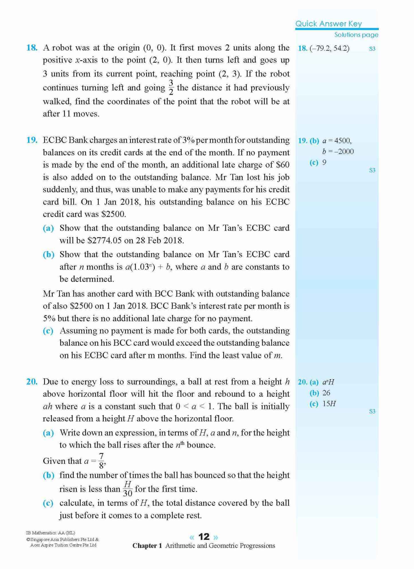 IB Mathematics: Analysis and Approaches (Higher Level)