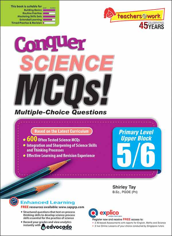 Conquer SCIENCE MCQs! Primary Level Upper Block 5/6